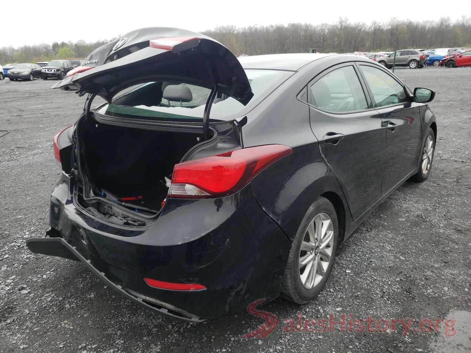 KMHDH4AE1GU604666 2016 HYUNDAI ELANTRA