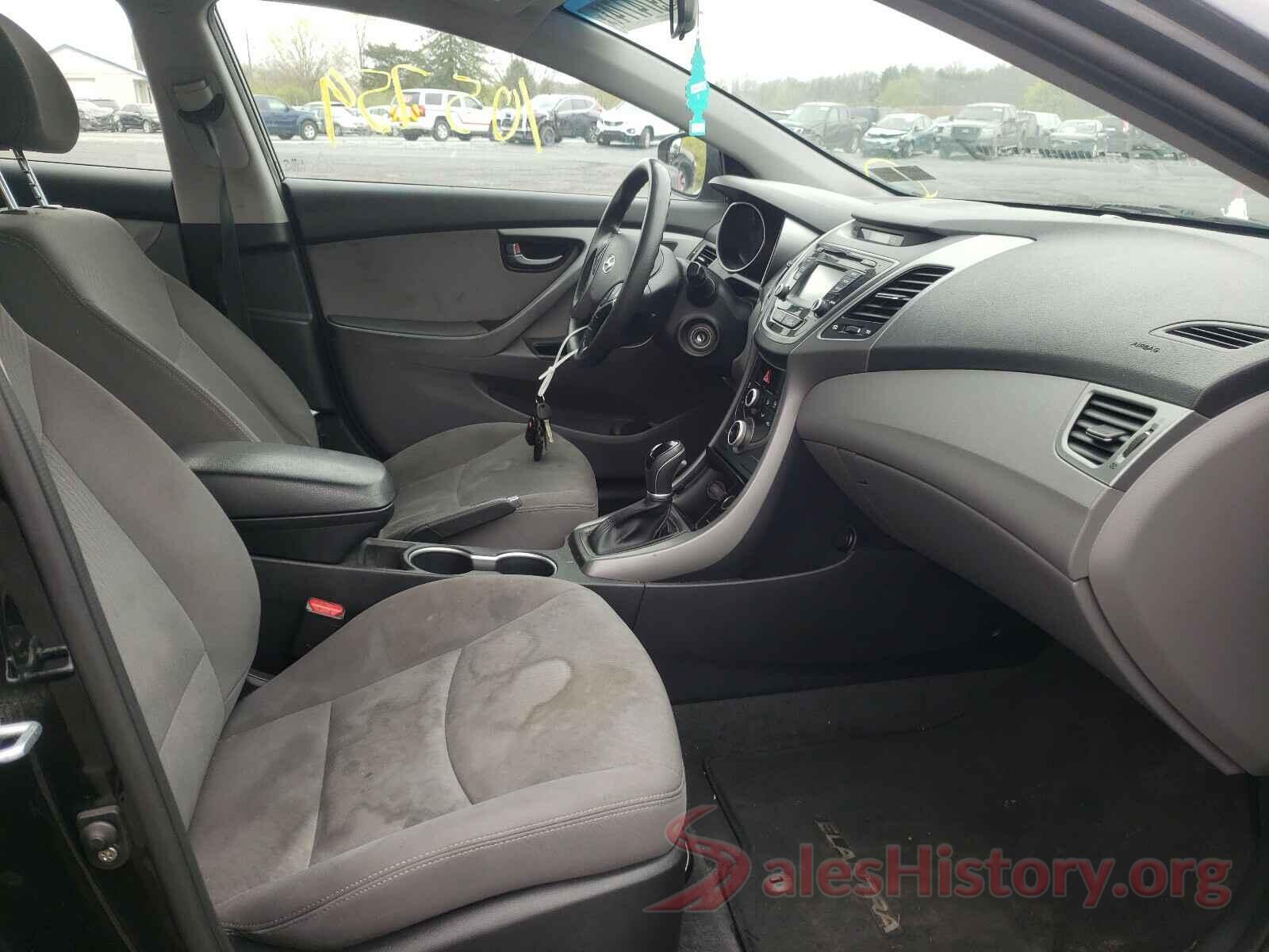 KMHDH4AE1GU604666 2016 HYUNDAI ELANTRA