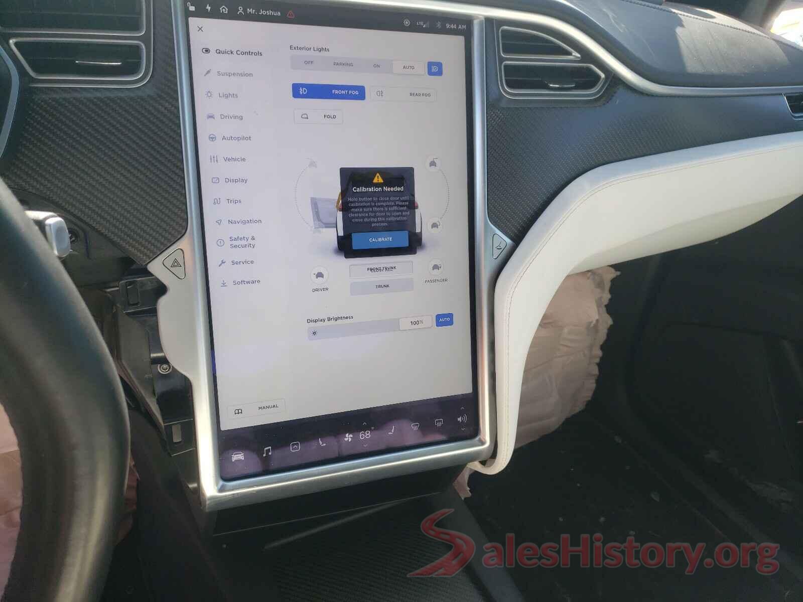 5YJXCAE43JF090044 2018 TESLA MODEL X