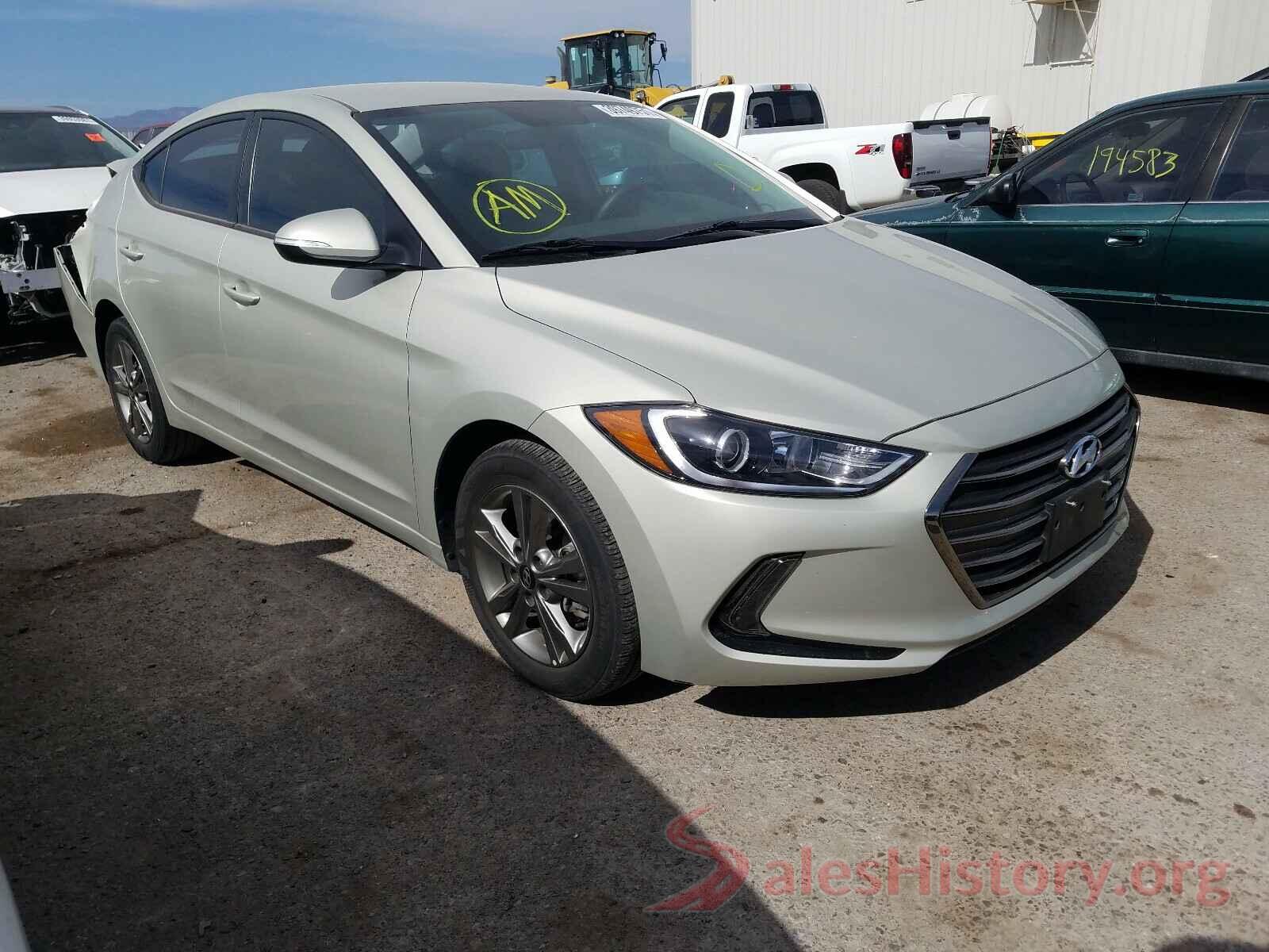 5NPD84AF1JH288197 2018 HYUNDAI ELANTRA