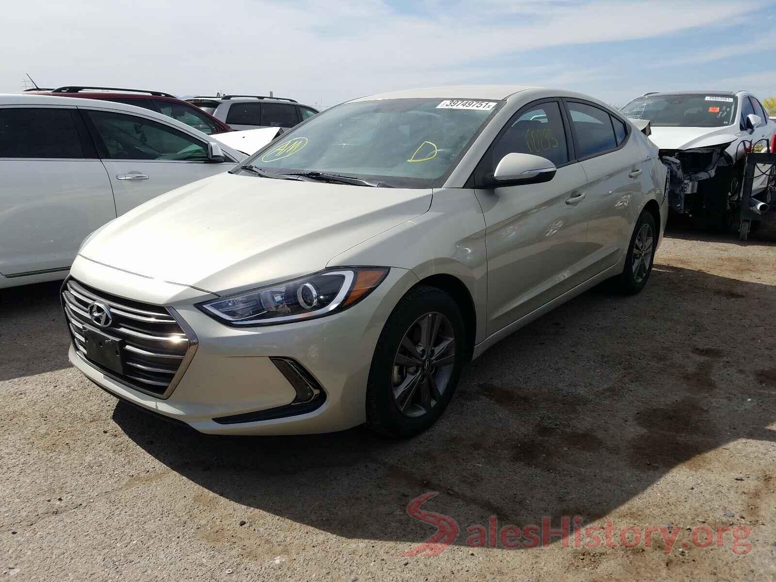 5NPD84AF1JH288197 2018 HYUNDAI ELANTRA