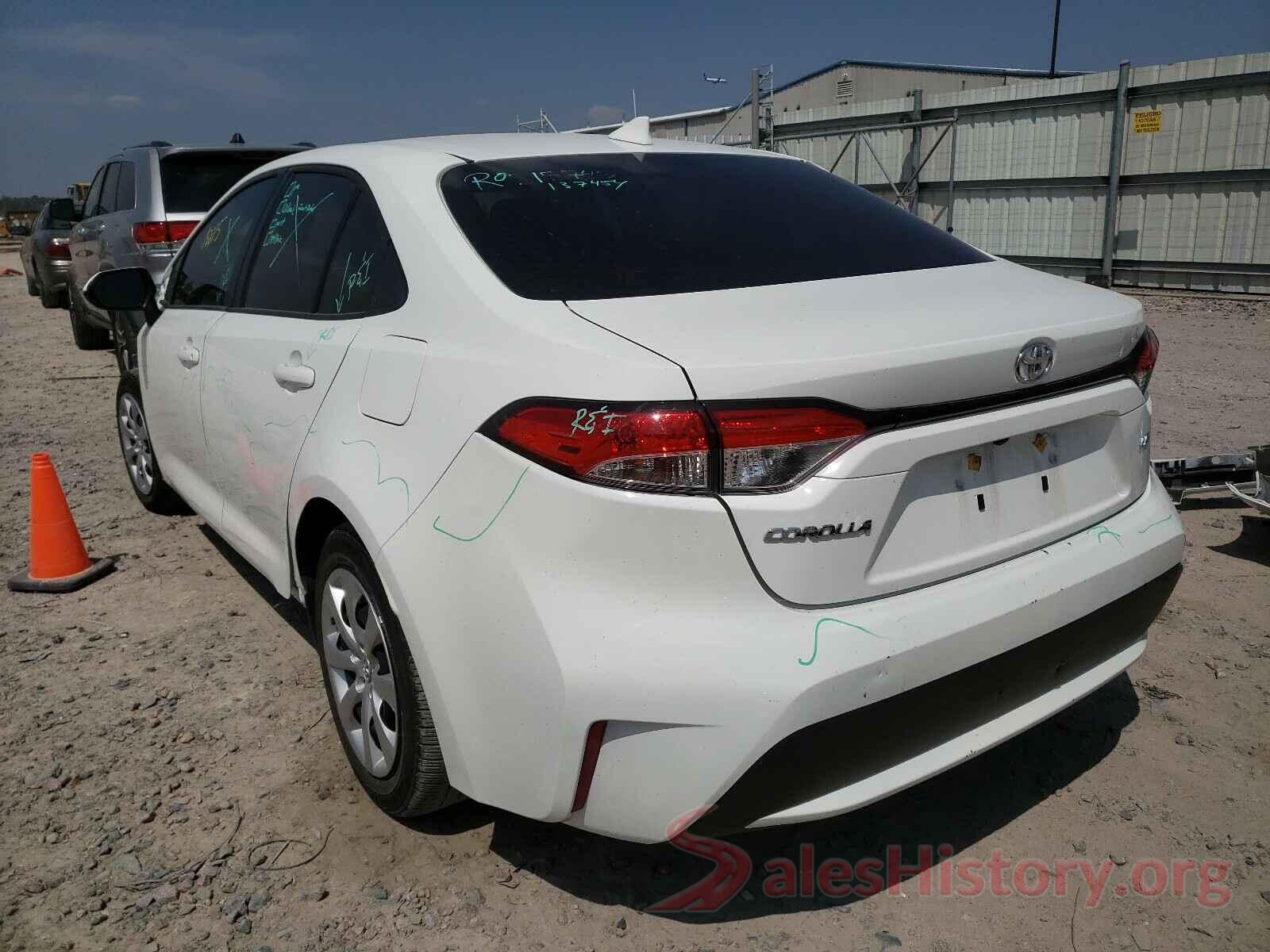 JTDEPMAEXMJ121752 2021 TOYOTA COROLLA