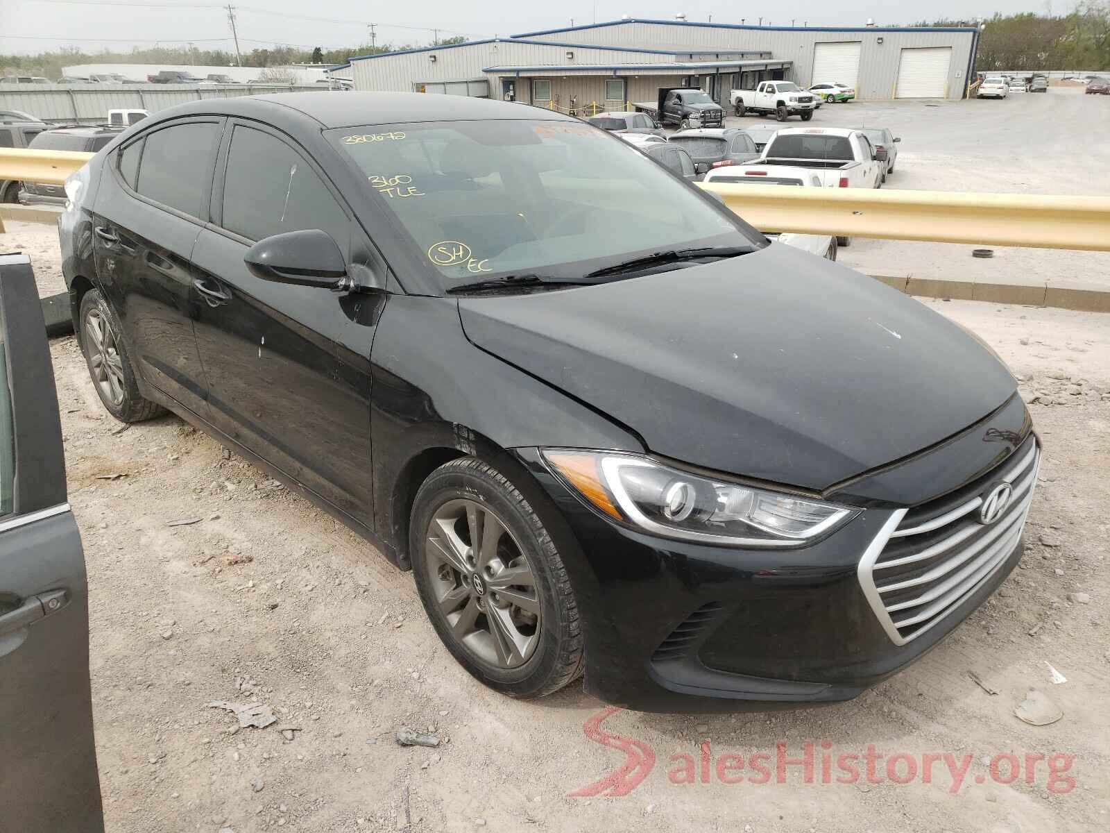 5NPD84LF9JH380672 2018 HYUNDAI ELANTRA