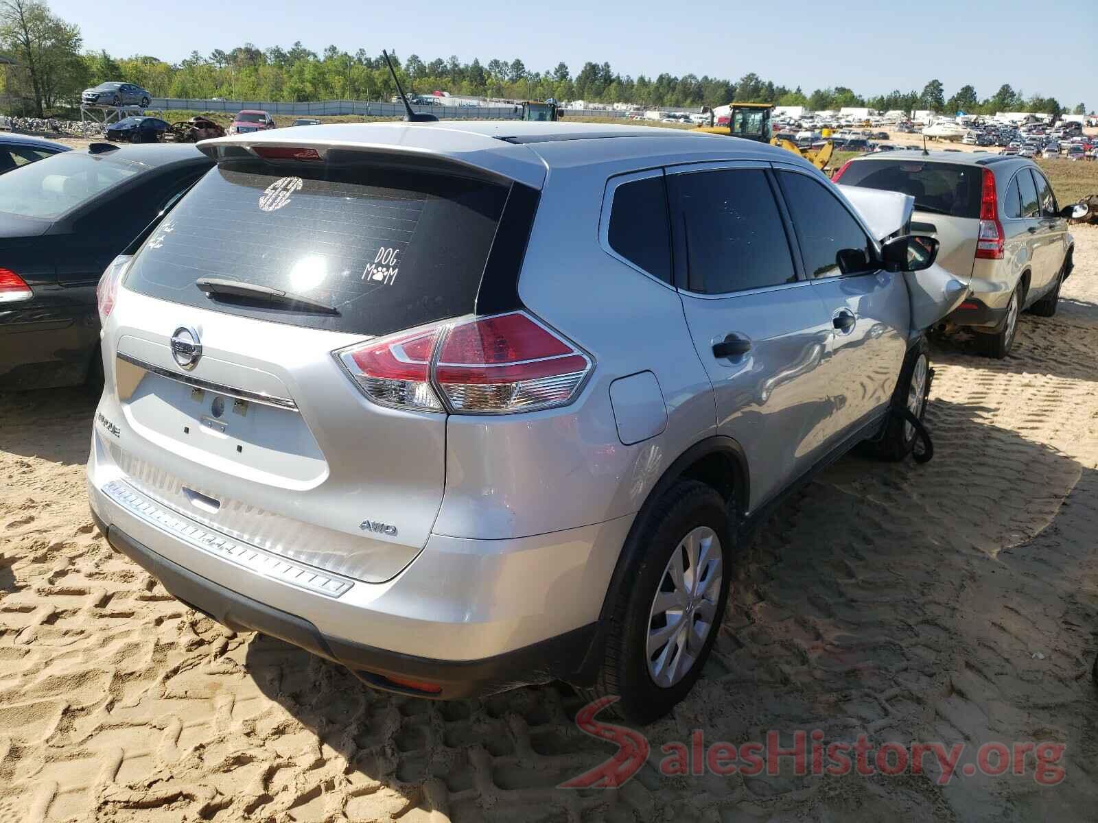 KNMAT2MV3GP709794 2016 NISSAN ROGUE