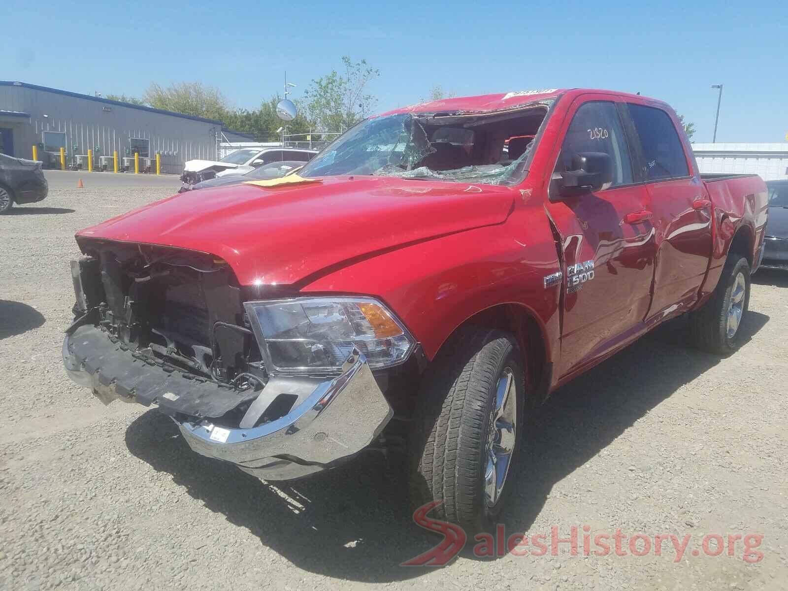 1C6RR7LT7KS689934 2019 DODGE RAM 1500