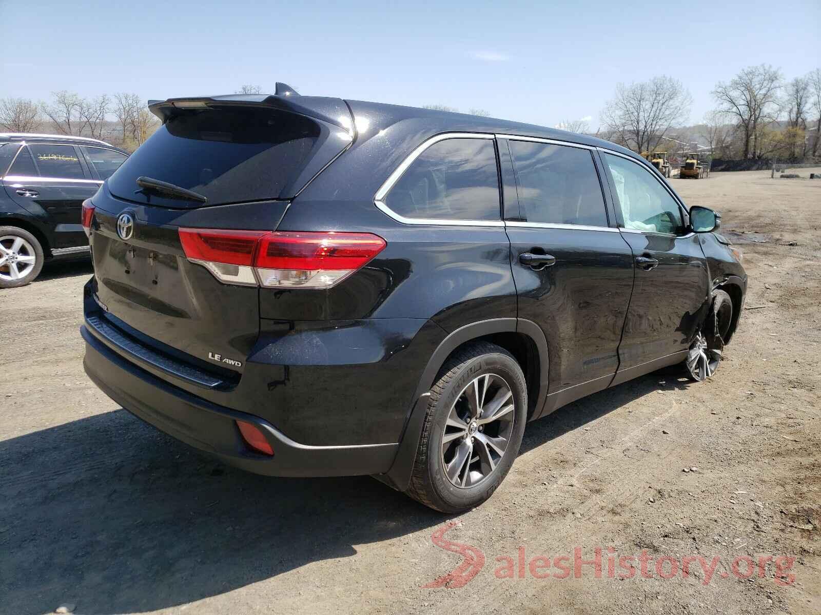 5TDBZRFH7KS917114 2019 TOYOTA HIGHLANDER