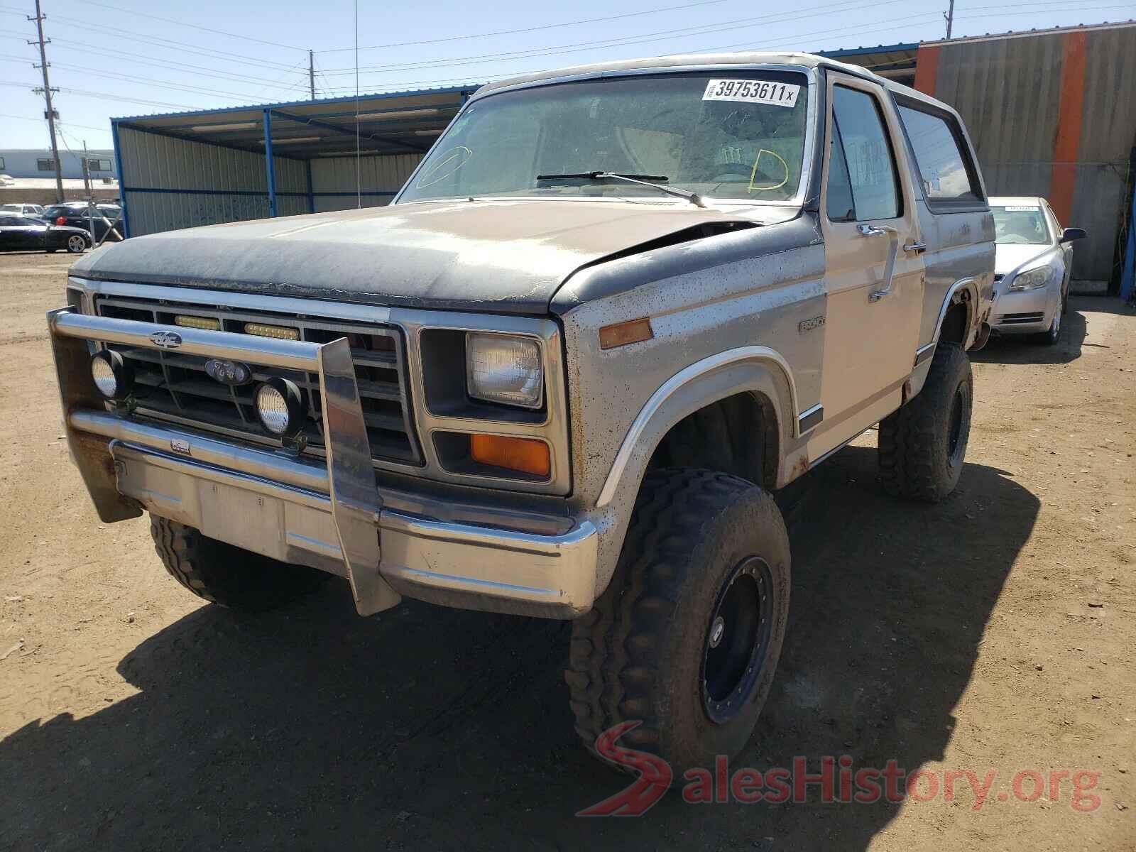 1FMDU15Y2ELA39569 1984 FORD BRONCO