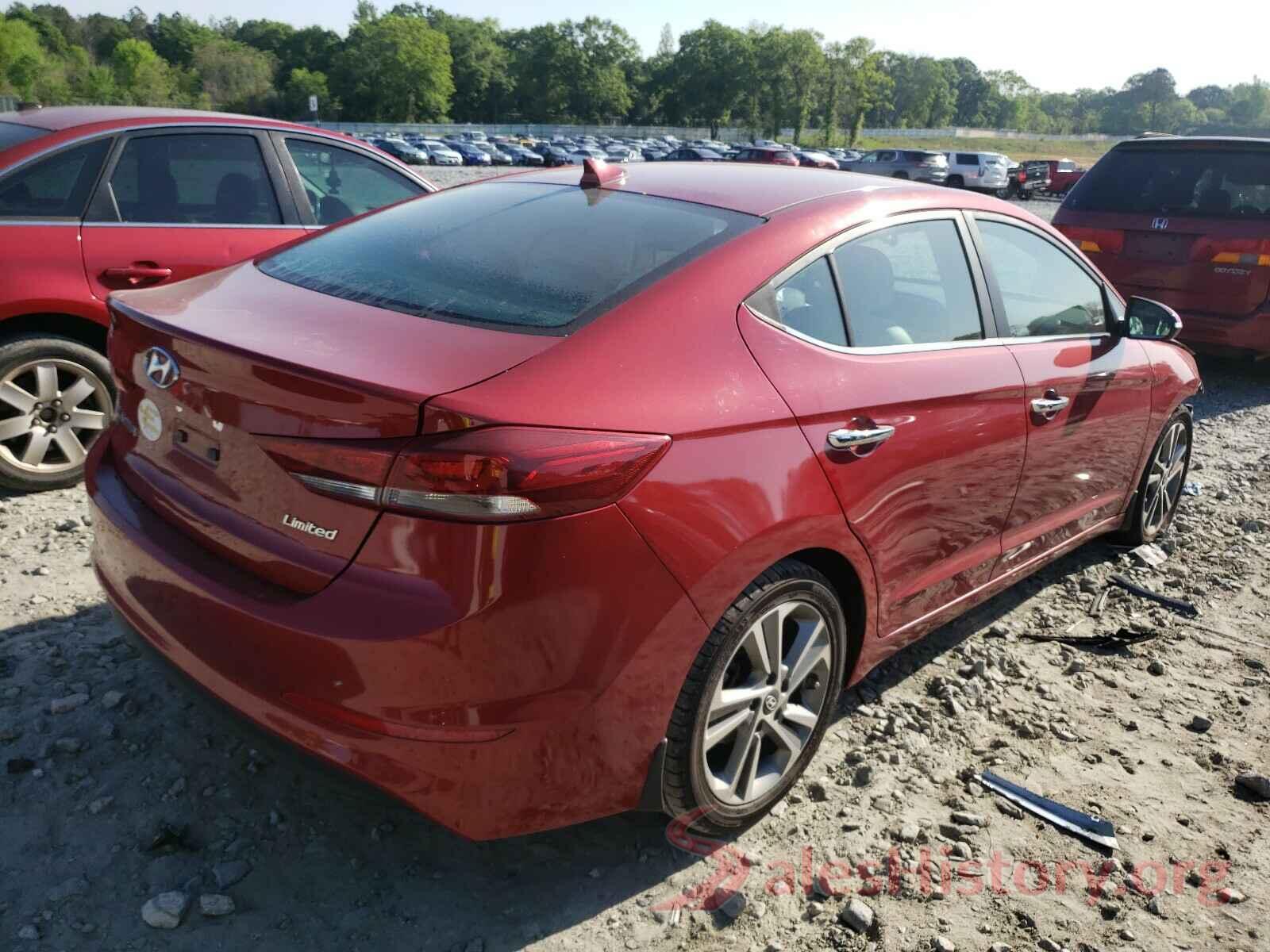 KMHD84LFXHU365688 2017 HYUNDAI ELANTRA