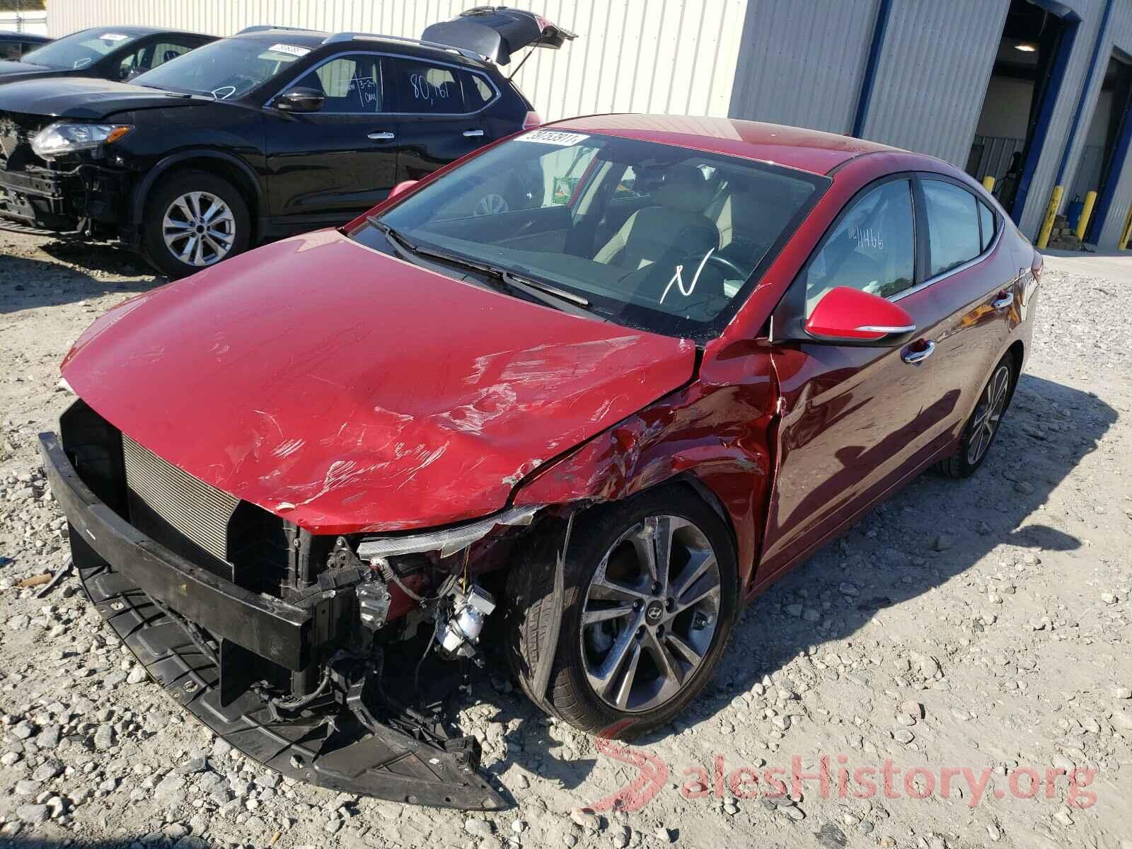 KMHD84LFXHU365688 2017 HYUNDAI ELANTRA