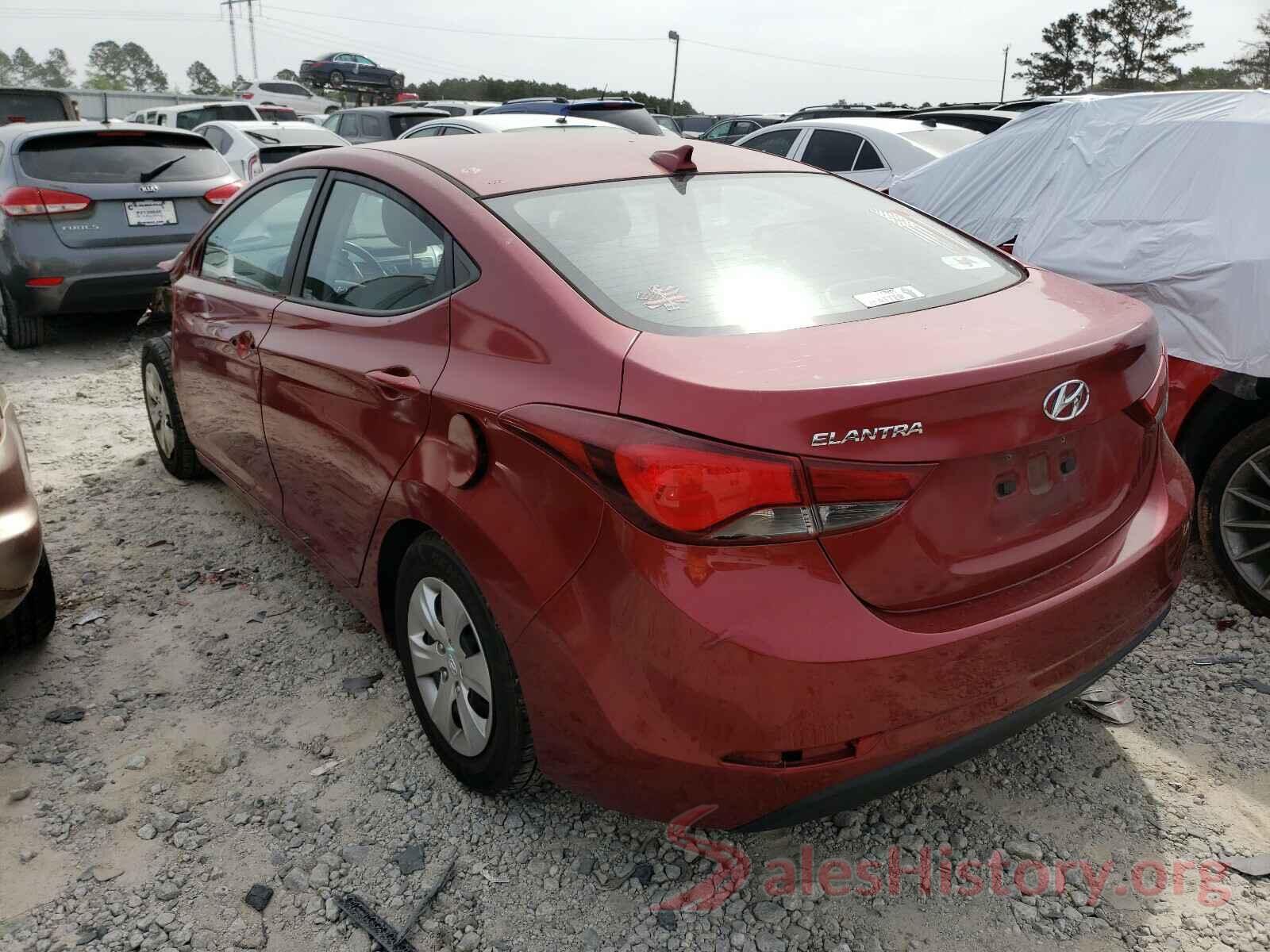 5NPDH4AE7GH778448 2016 HYUNDAI ELANTRA