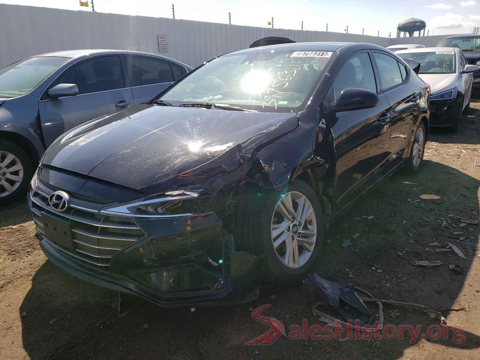 5NPD84LF2LH542077 2020 HYUNDAI ELANTRA