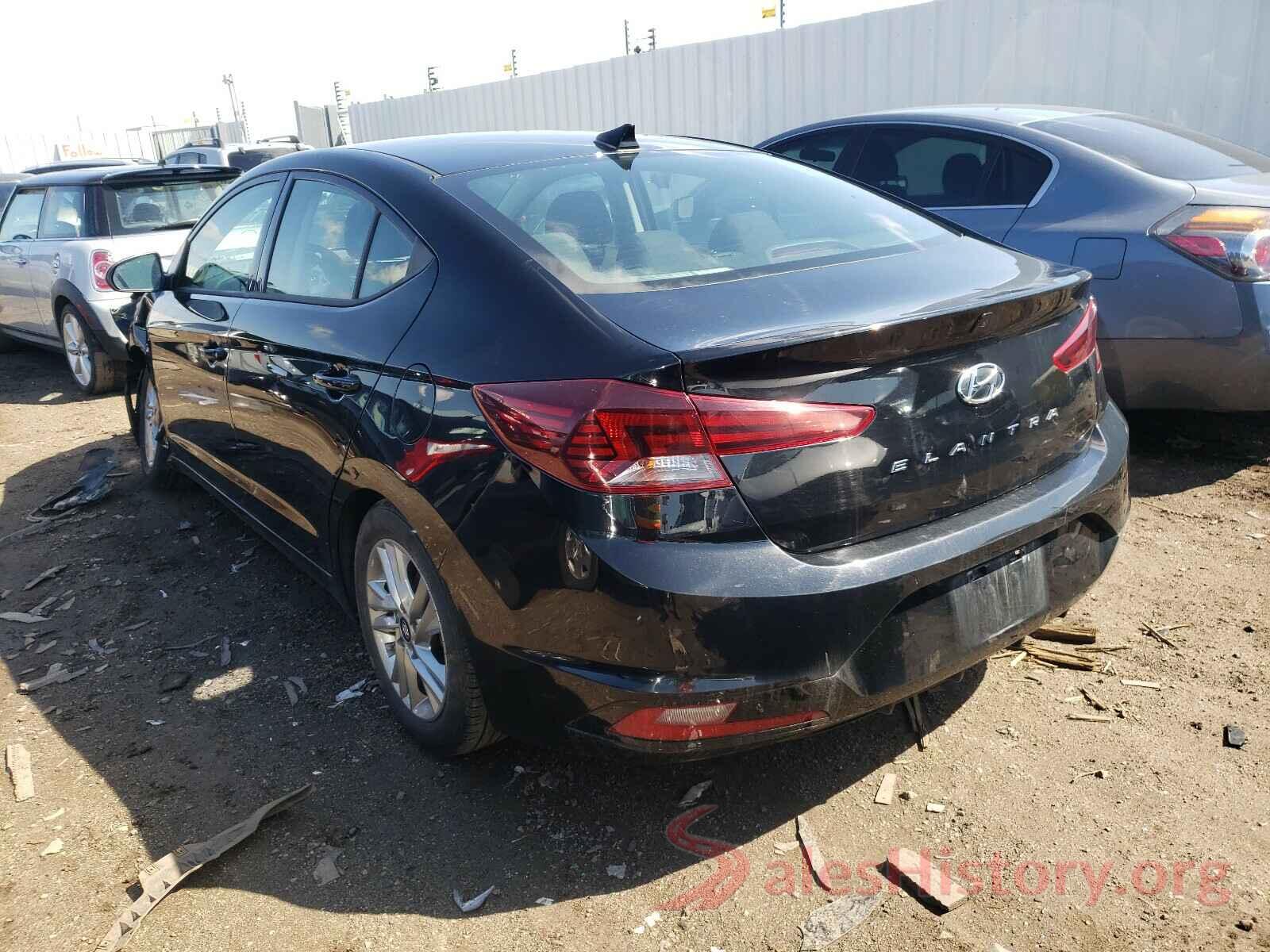 5NPD84LF2LH542077 2020 HYUNDAI ELANTRA