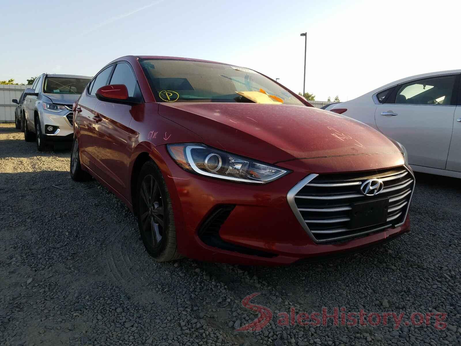 5NPD84LF7HH118966 2017 HYUNDAI ELANTRA