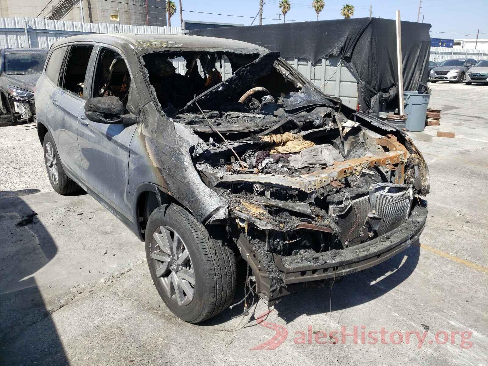 5FNYF5H47KB017162 2019 HONDA PILOT