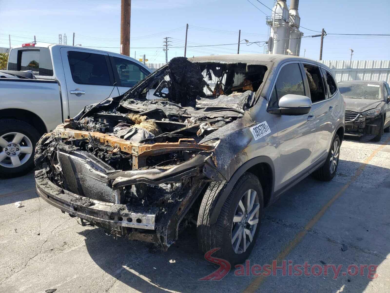 5FNYF5H47KB017162 2019 HONDA PILOT