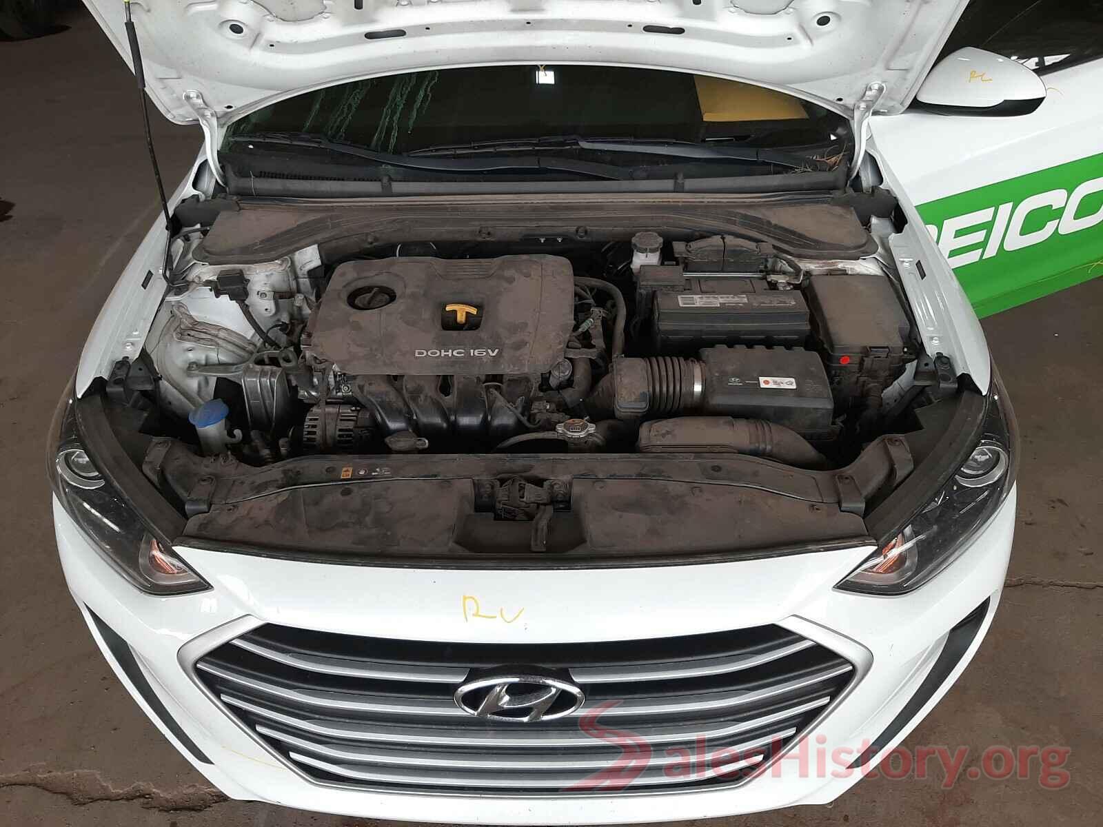 5NPD74LF7JH256743 2018 HYUNDAI ELANTRA