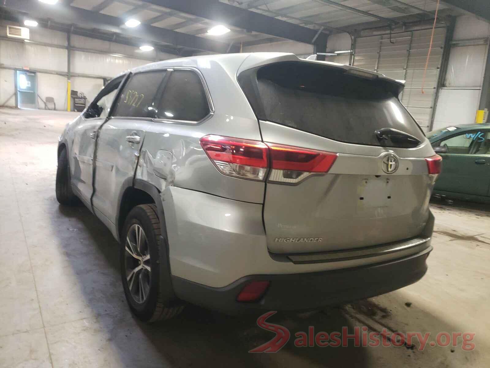 5TDBZRFH7HS369821 2017 TOYOTA HIGHLANDER