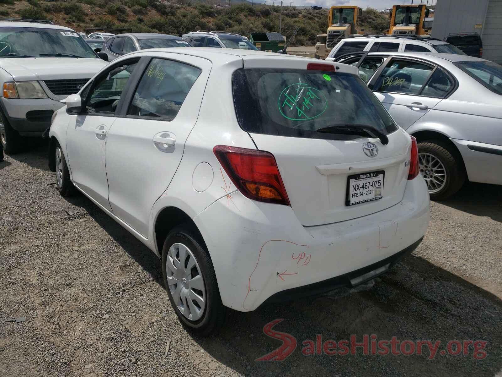 VNKKTUD39GA069597 2016 TOYOTA YARIS