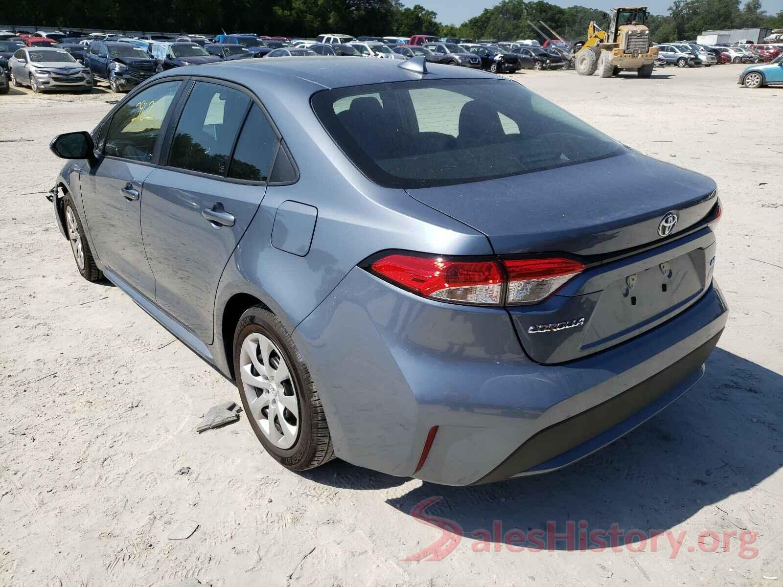 5YFEPMAE2MP154045 2021 TOYOTA COROLLA