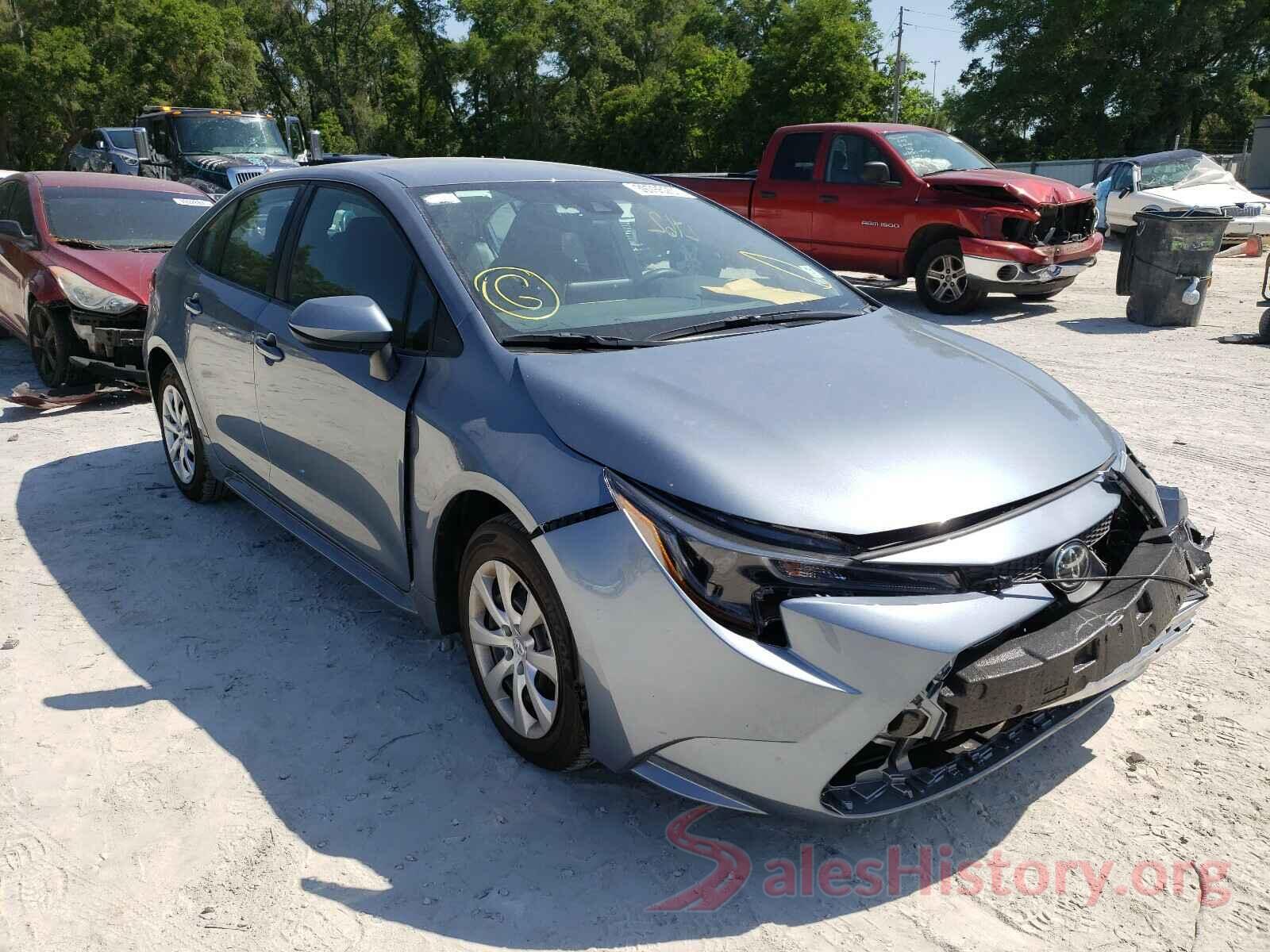 5YFEPMAE2MP154045 2021 TOYOTA COROLLA