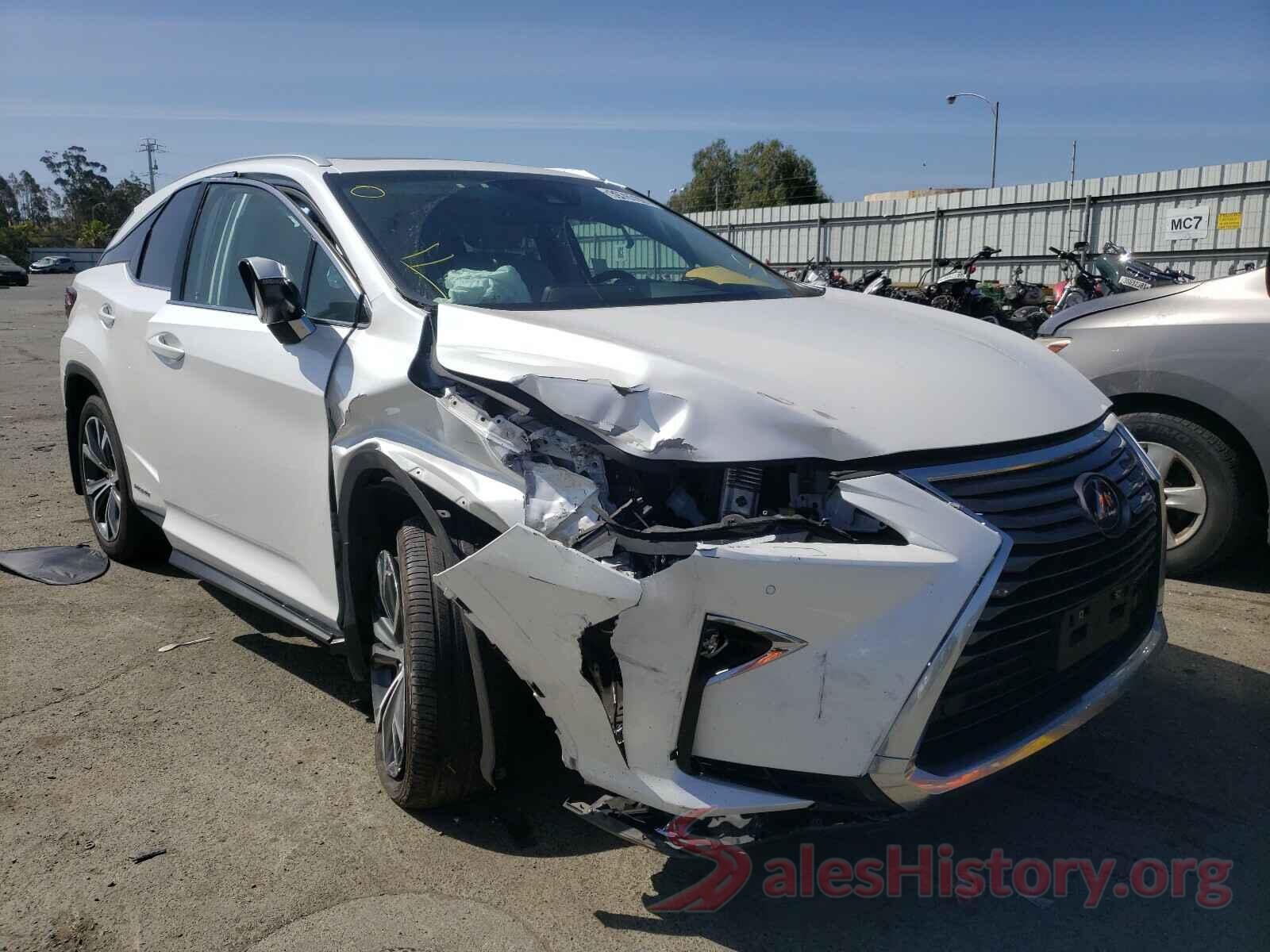 2T2BGMCA1HC020075 2017 LEXUS RX450