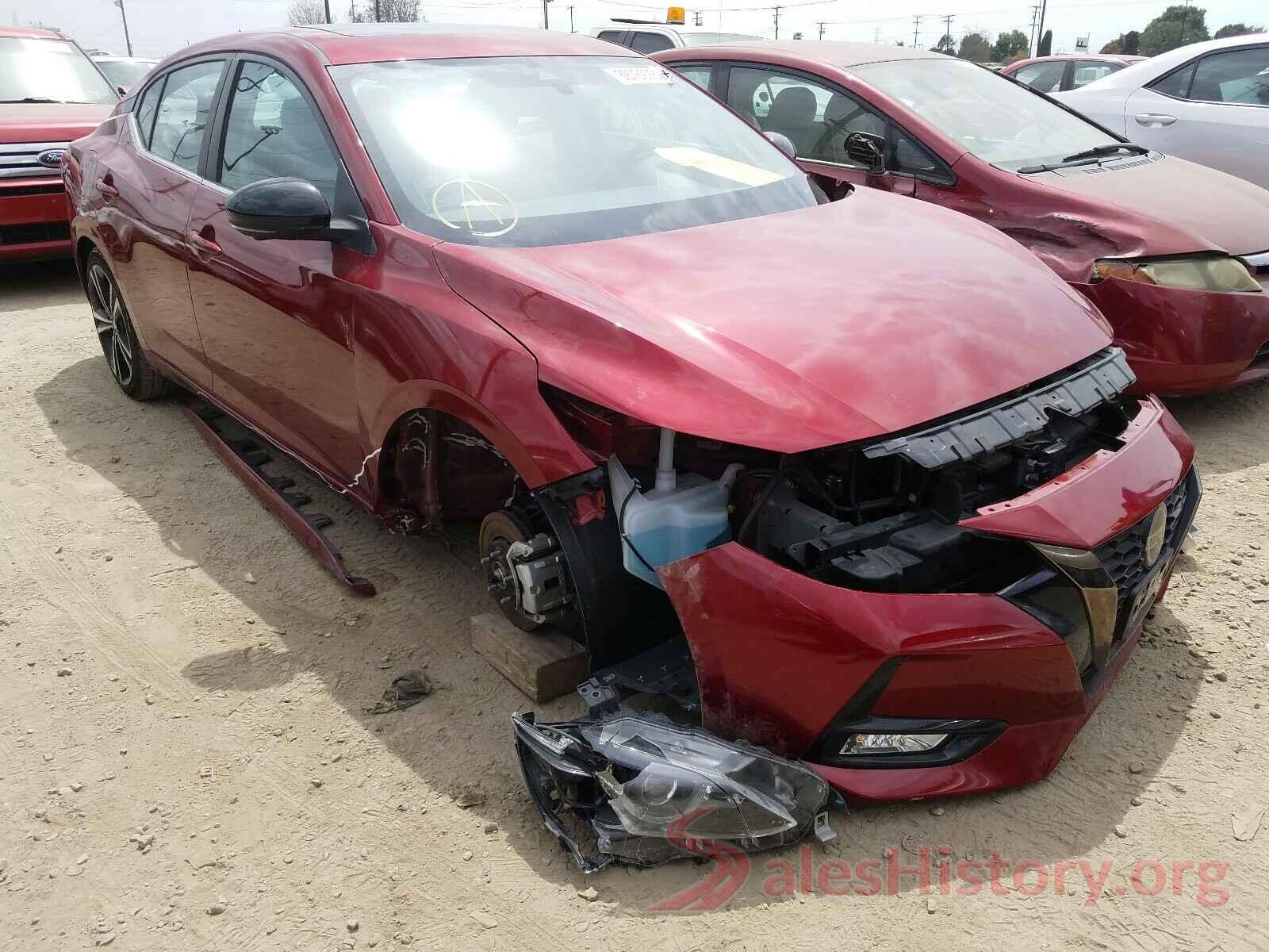 3N1AB8DV7LY214080 2020 NISSAN SENTRA