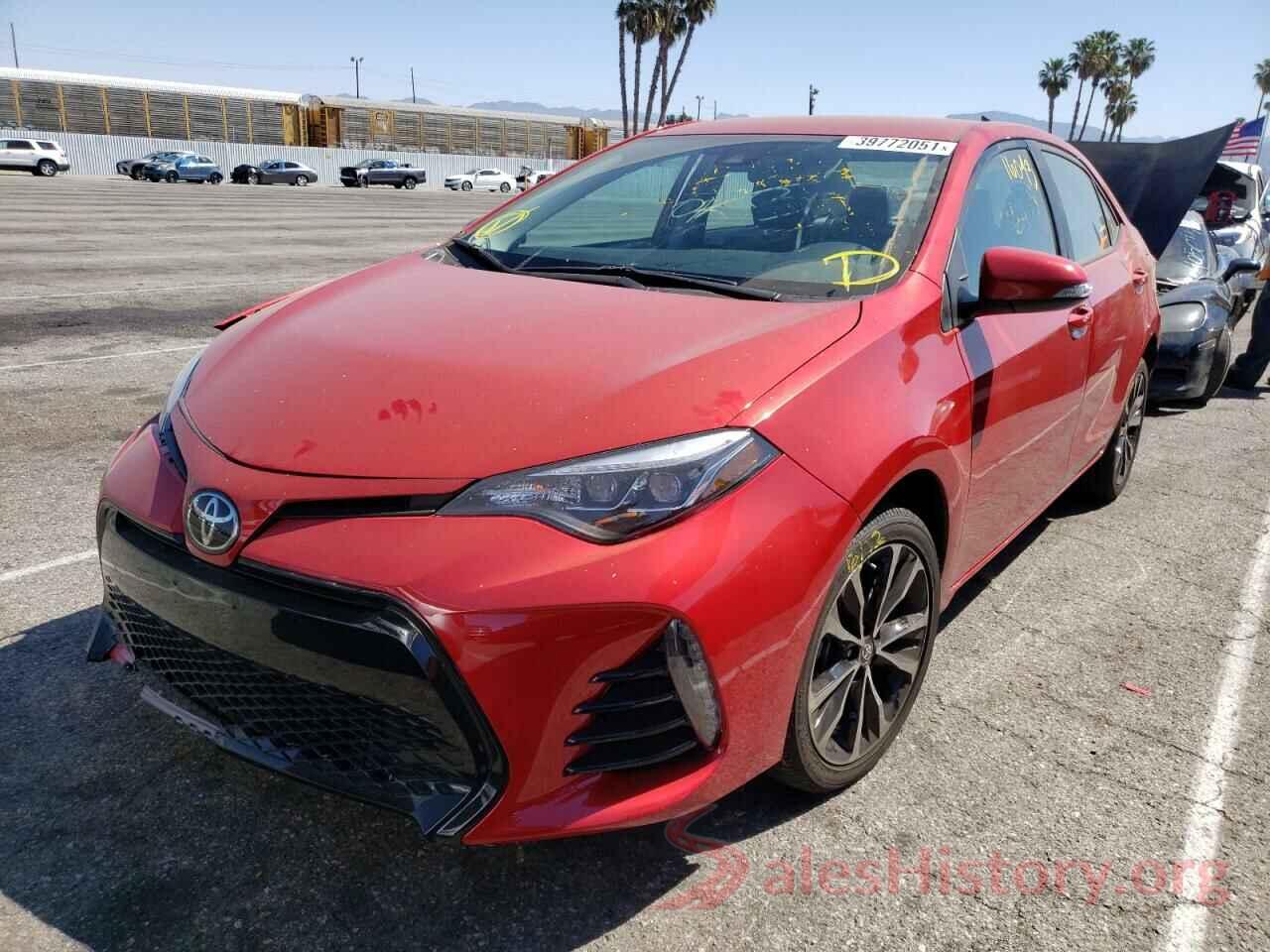 5YFBURHE7JP788901 2018 TOYOTA COROLLA