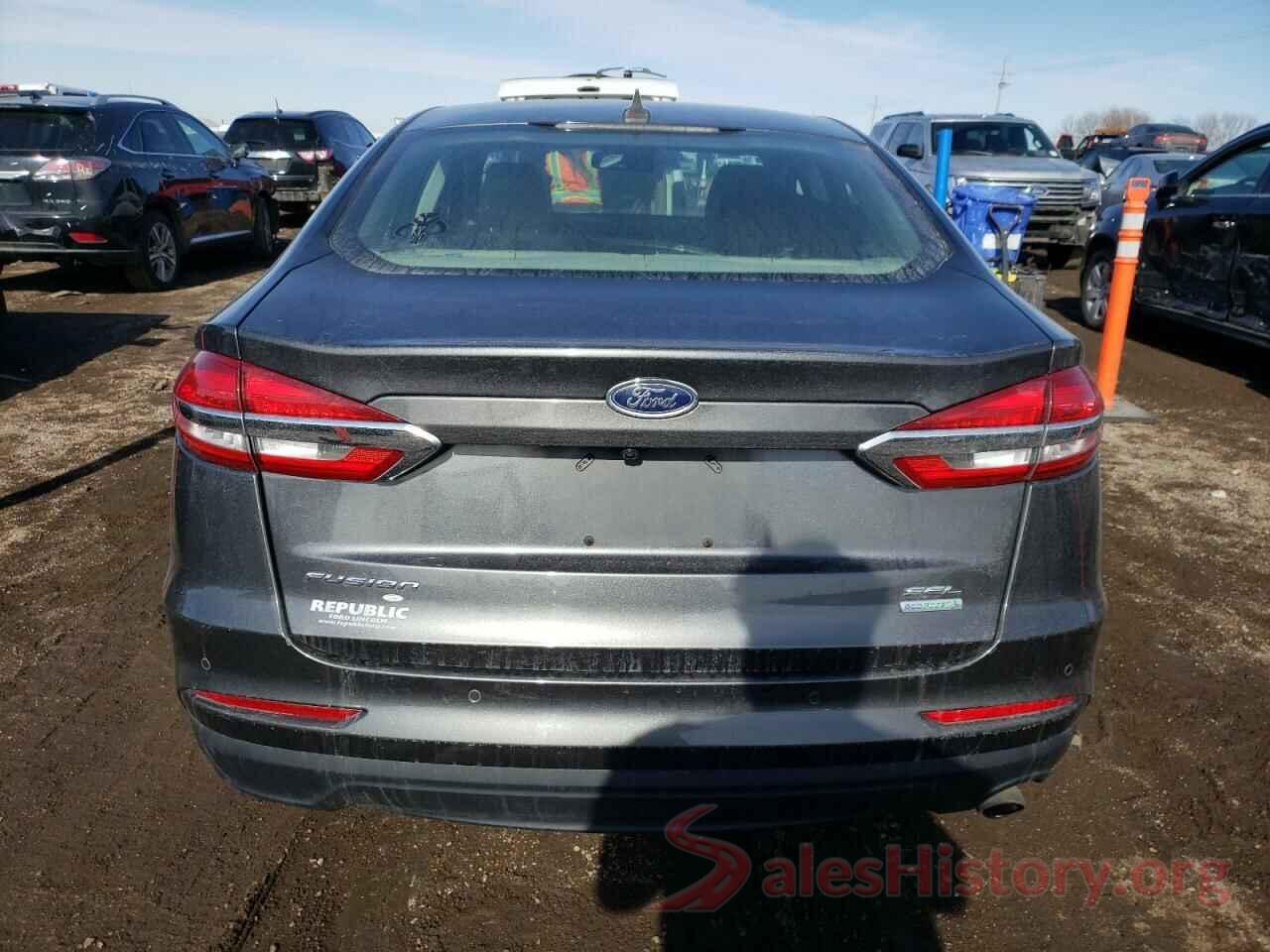 3FA6P0CD9KR257204 2019 FORD FUSION