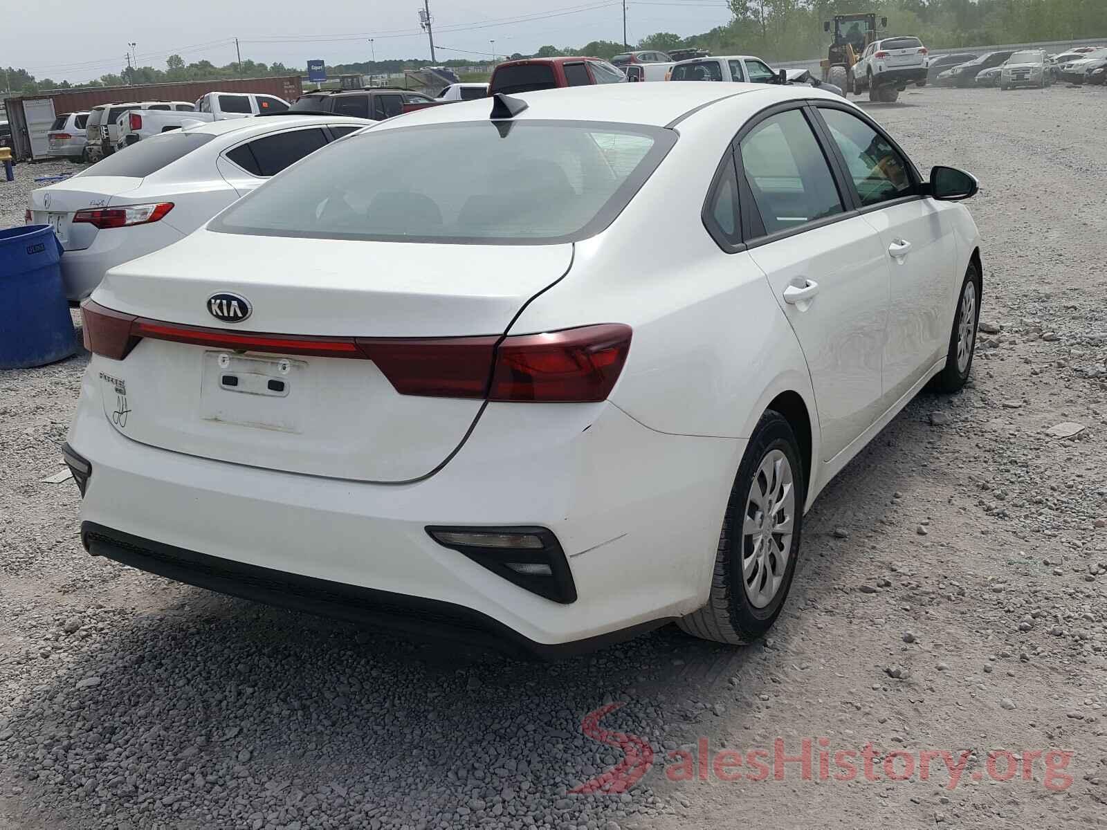 3KPF24AD7KE007325 2019 KIA FORTE