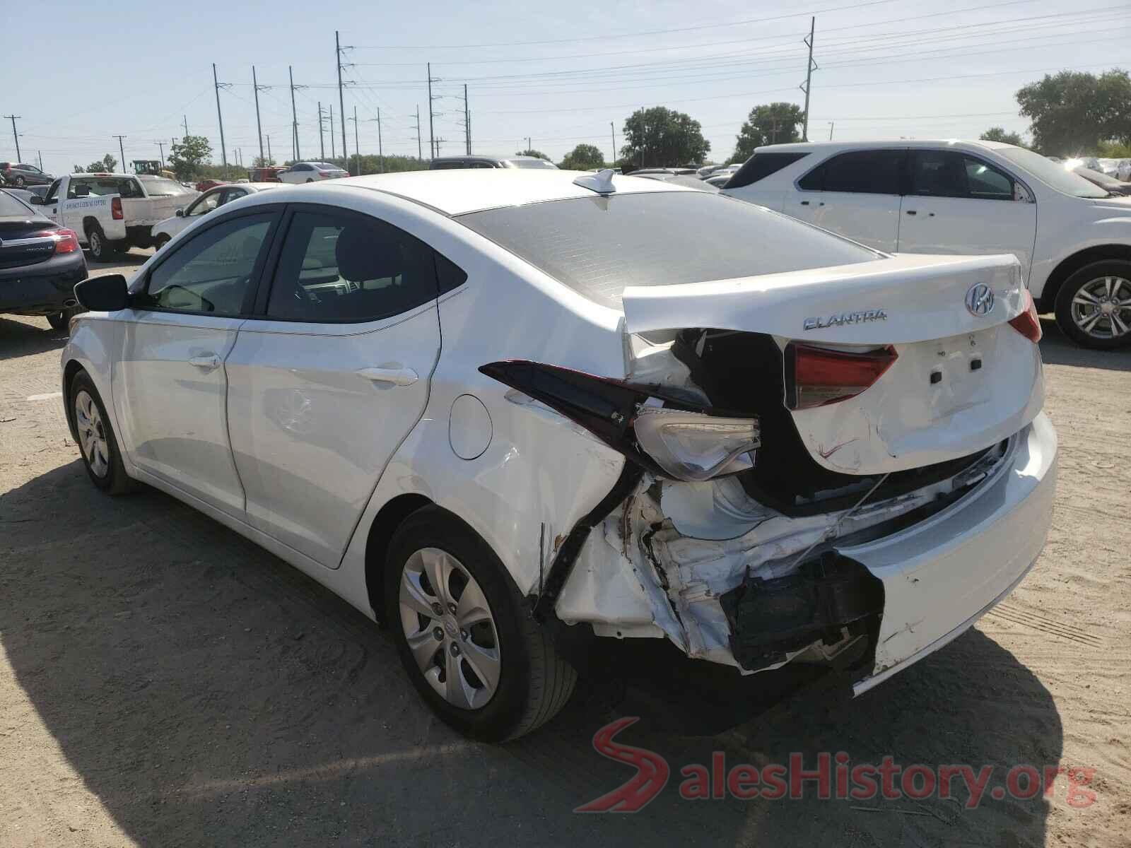 5NPDH4AE5GH768856 2016 HYUNDAI ELANTRA