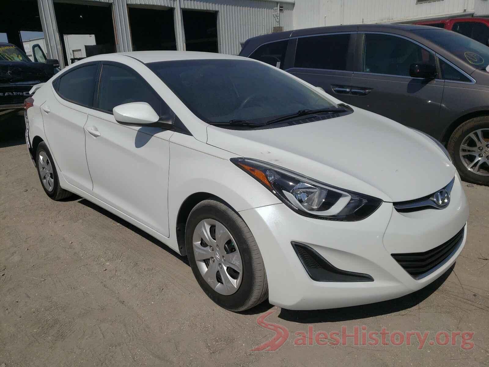 5NPDH4AE5GH768856 2016 HYUNDAI ELANTRA