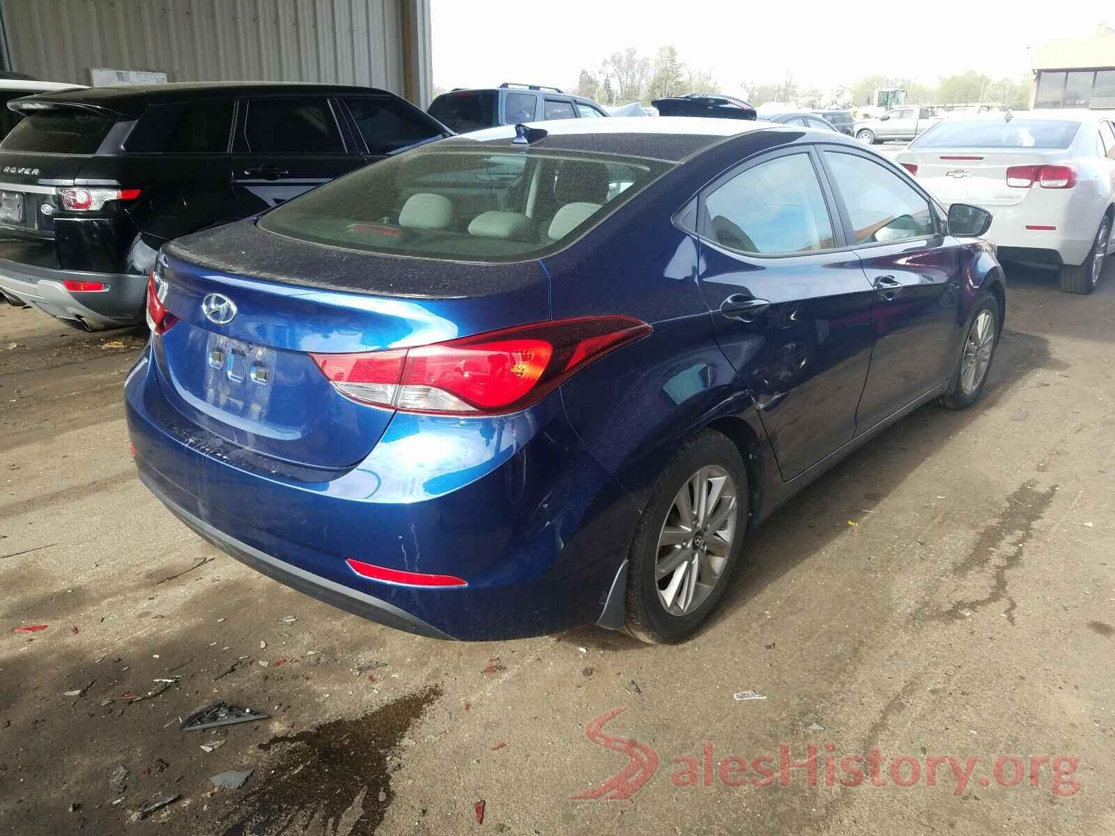 5NPDH4AE5GH727501 2016 HYUNDAI ELANTRA