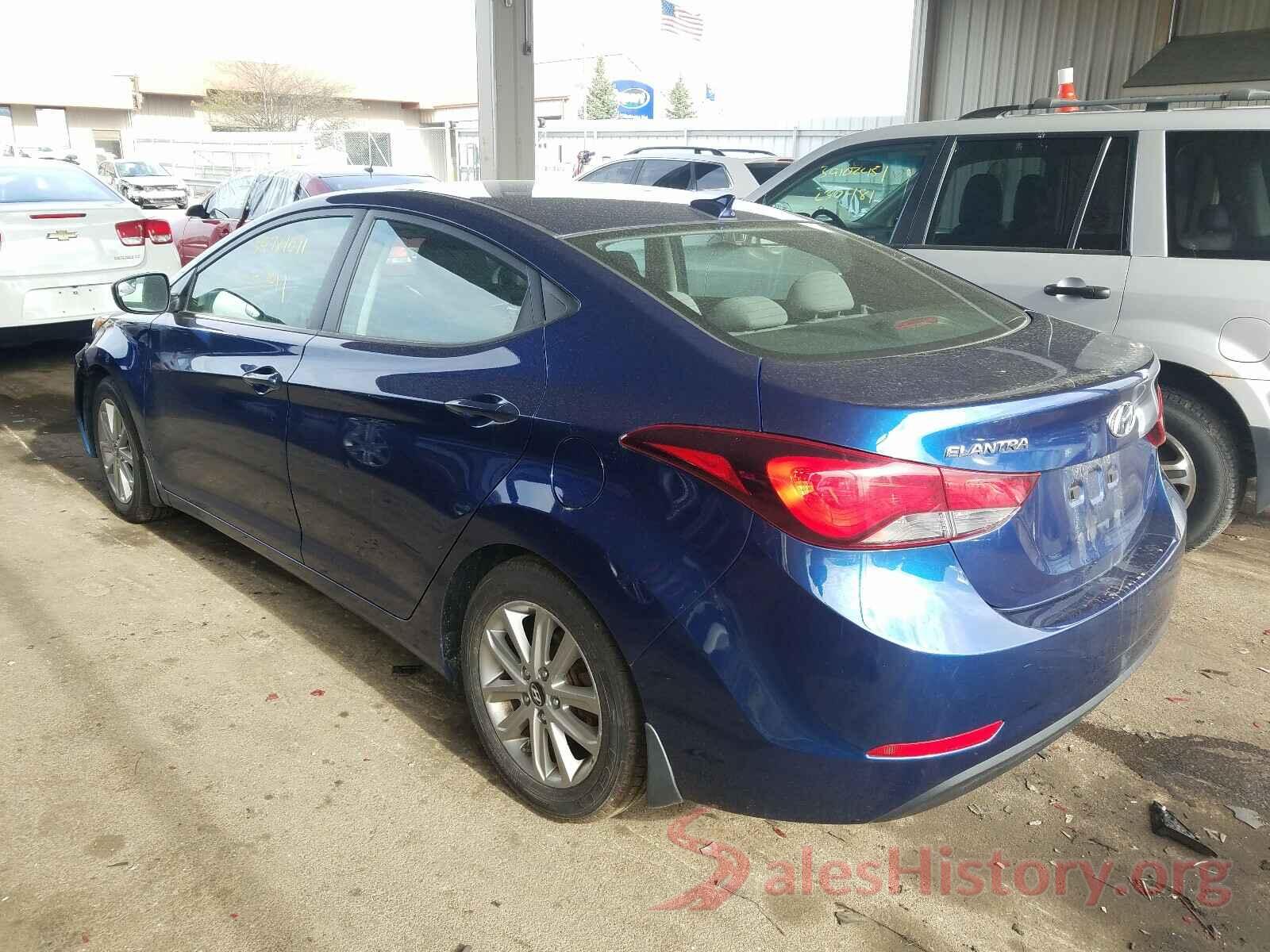 5NPDH4AE5GH727501 2016 HYUNDAI ELANTRA