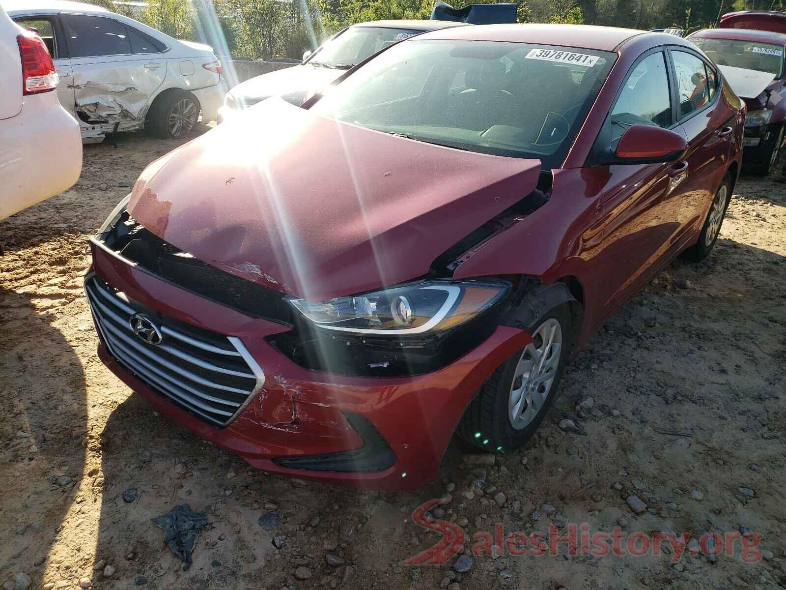 5NPD74LF7HH140632 2017 HYUNDAI ELANTRA