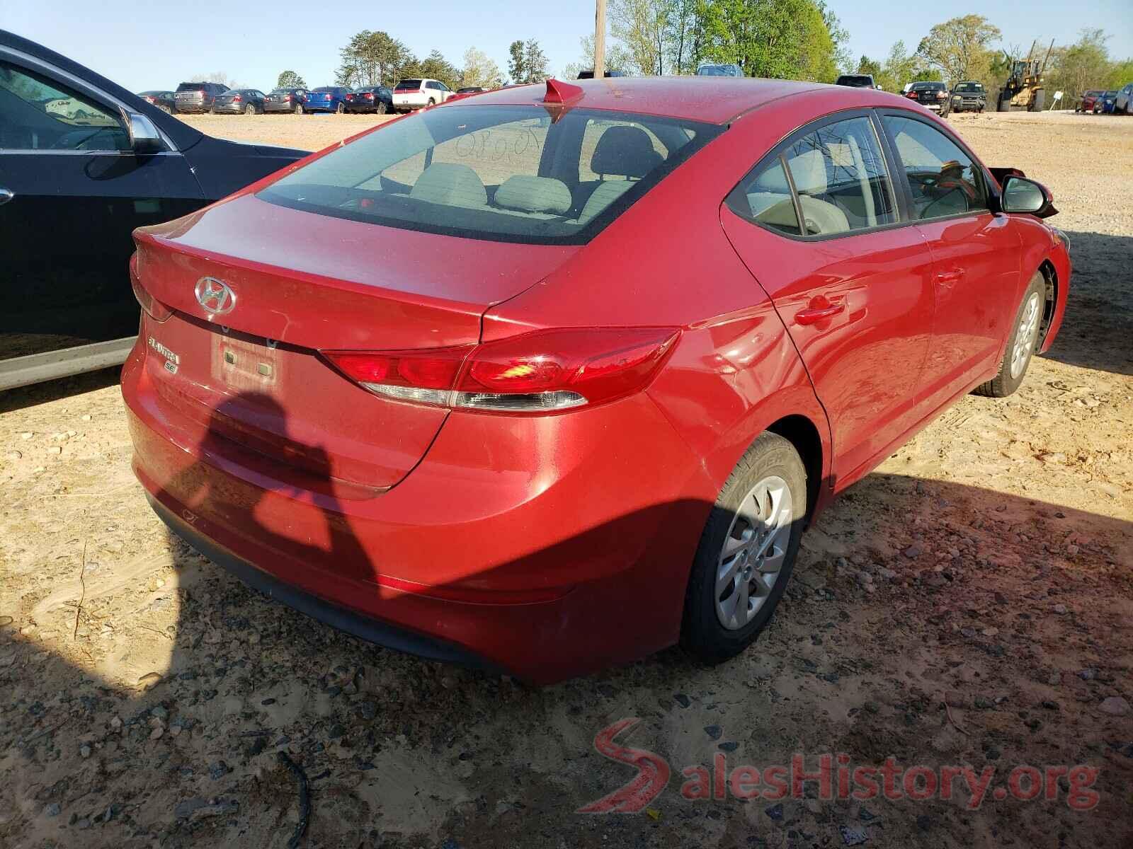 5NPD74LF7HH140632 2017 HYUNDAI ELANTRA