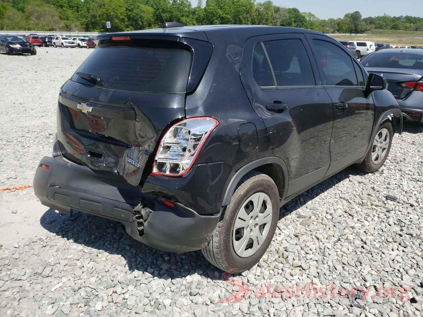 KL7CJKSB5GB716263 2016 CHEVROLET TRAX