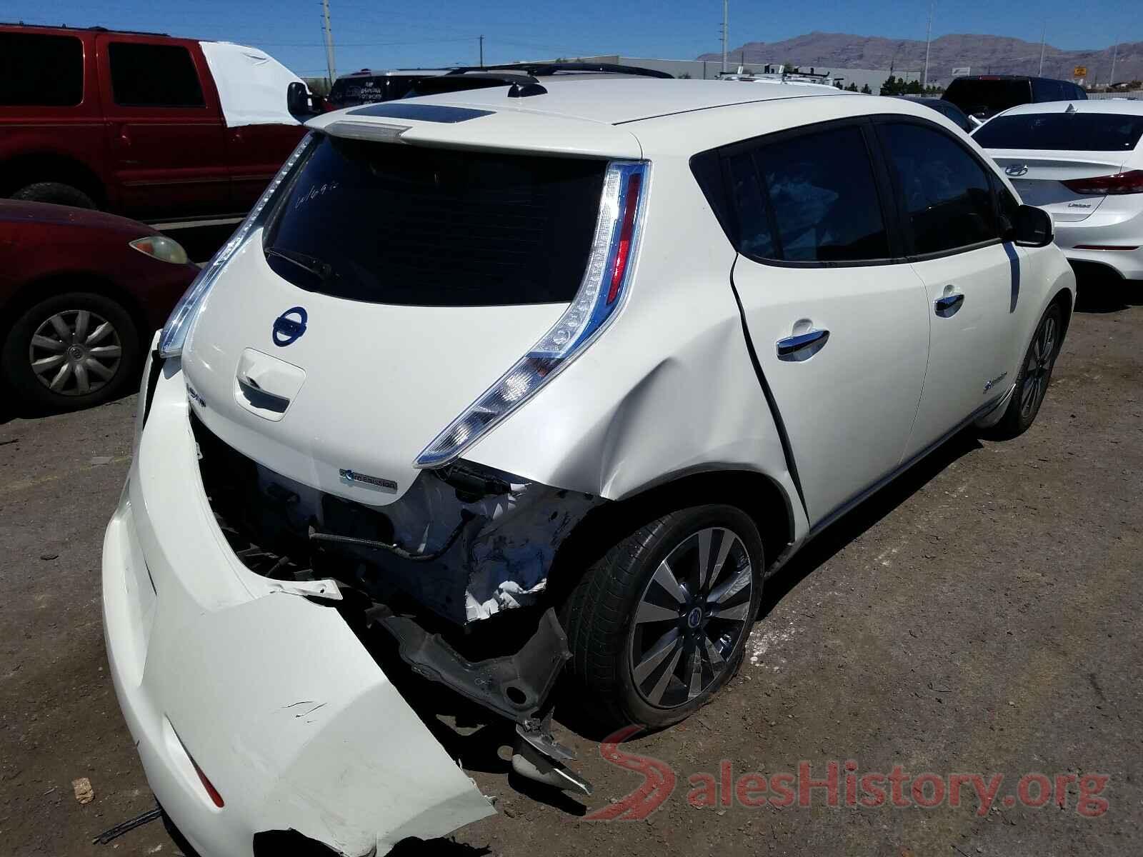 1N4AZ0CP2EC333282 2014 NISSAN LEAF