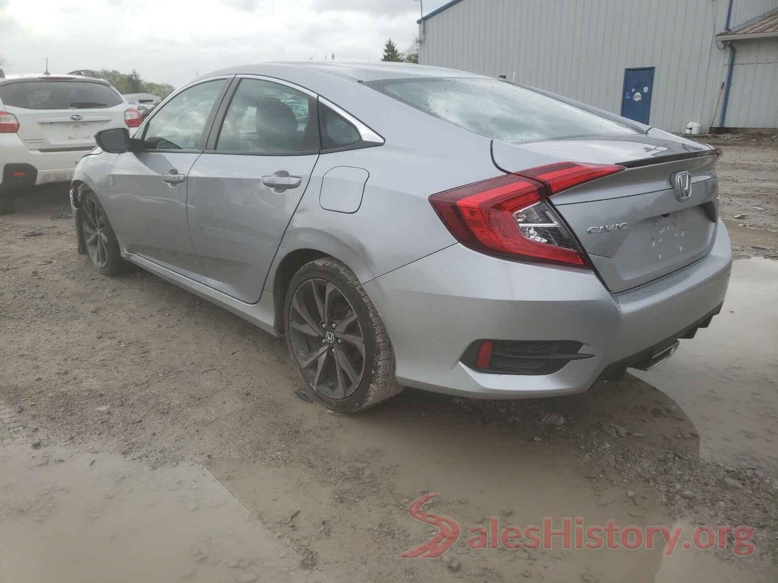 2HGFC2F8XKH573840 2019 HONDA CIVIC