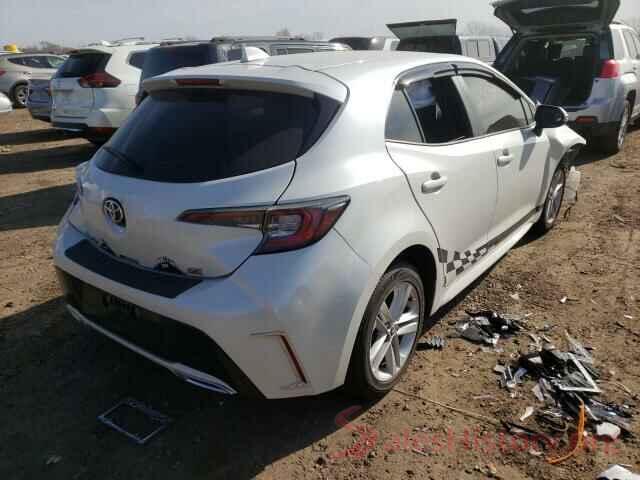 JTNK4RBE1K3013573 2019 TOYOTA COROLLA