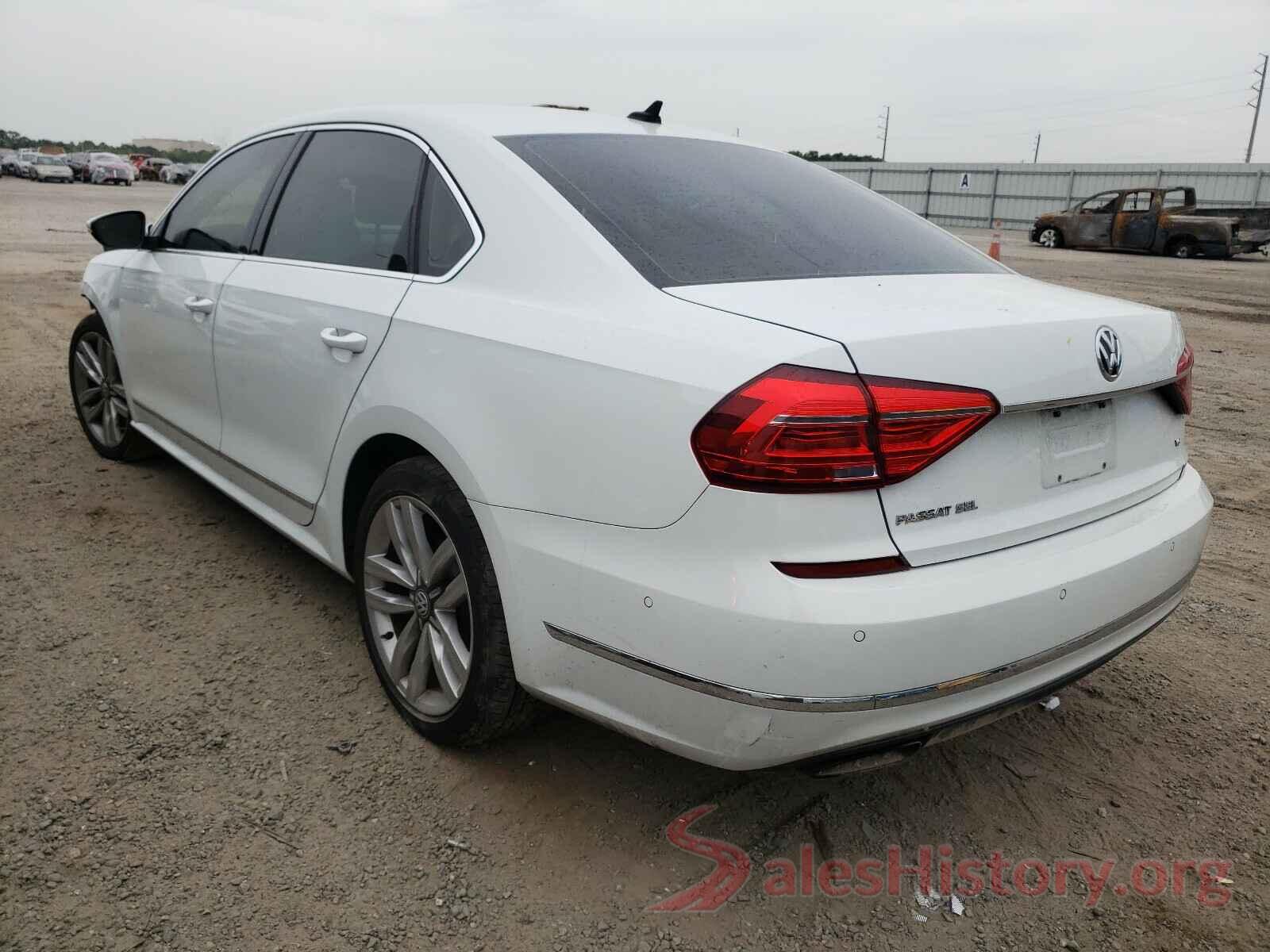 1VWCM7A31GC022145 2016 VOLKSWAGEN PASSAT