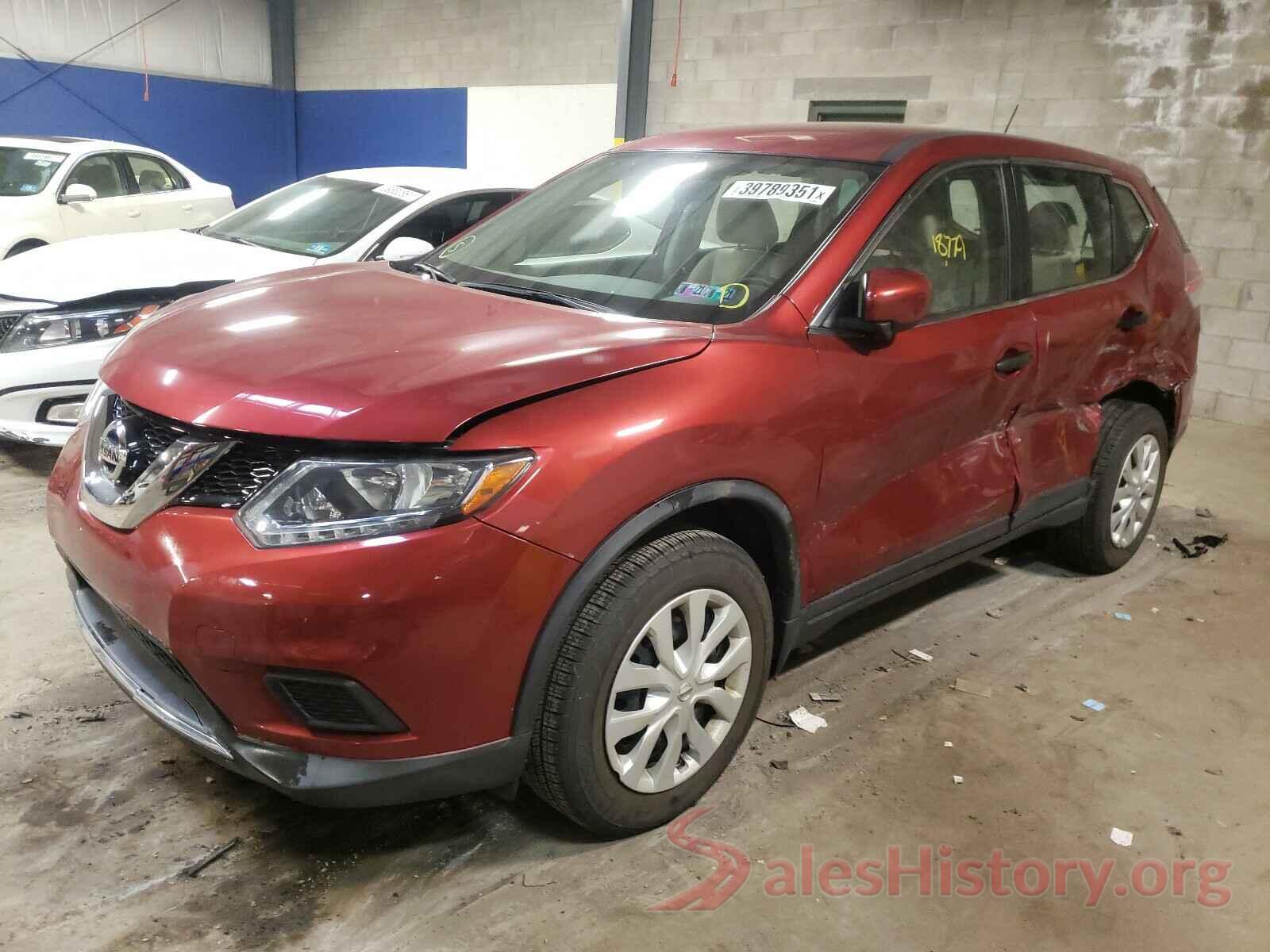 KNMAT2MV5GP600950 2016 NISSAN ROGUE