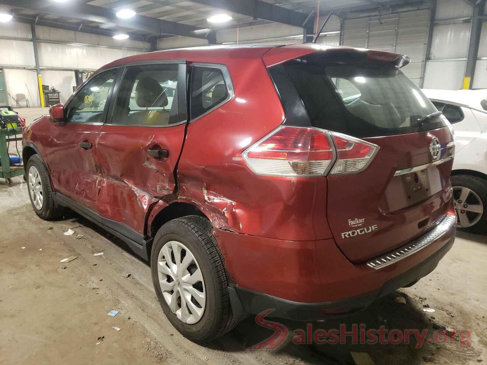 KNMAT2MV5GP600950 2016 NISSAN ROGUE