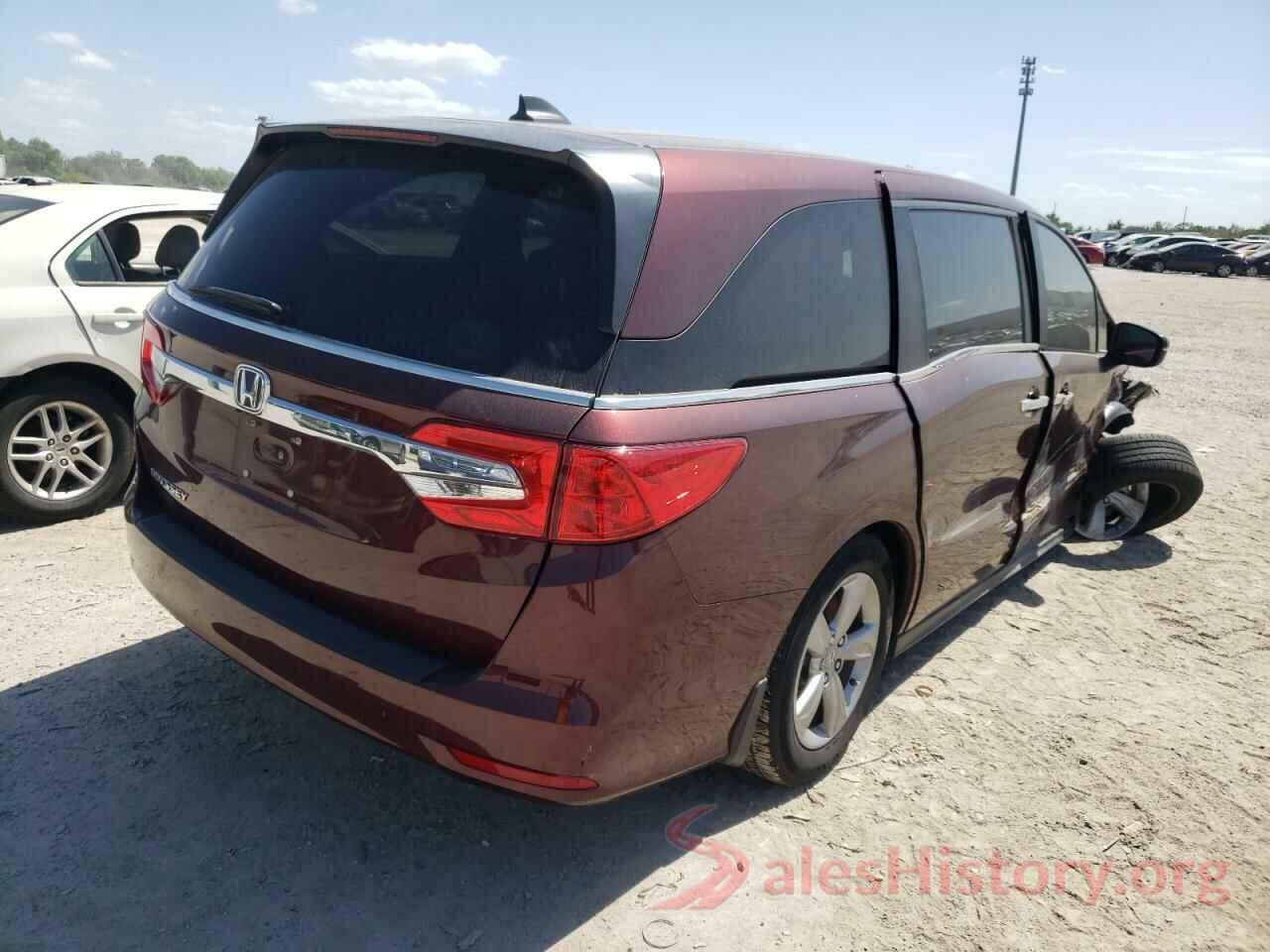 5FNRL6H56KB134758 2019 HONDA ODYSSEY