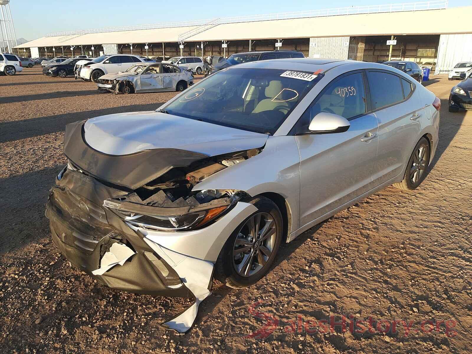 5NPD84LF0JH314432 2018 HYUNDAI ELANTRA