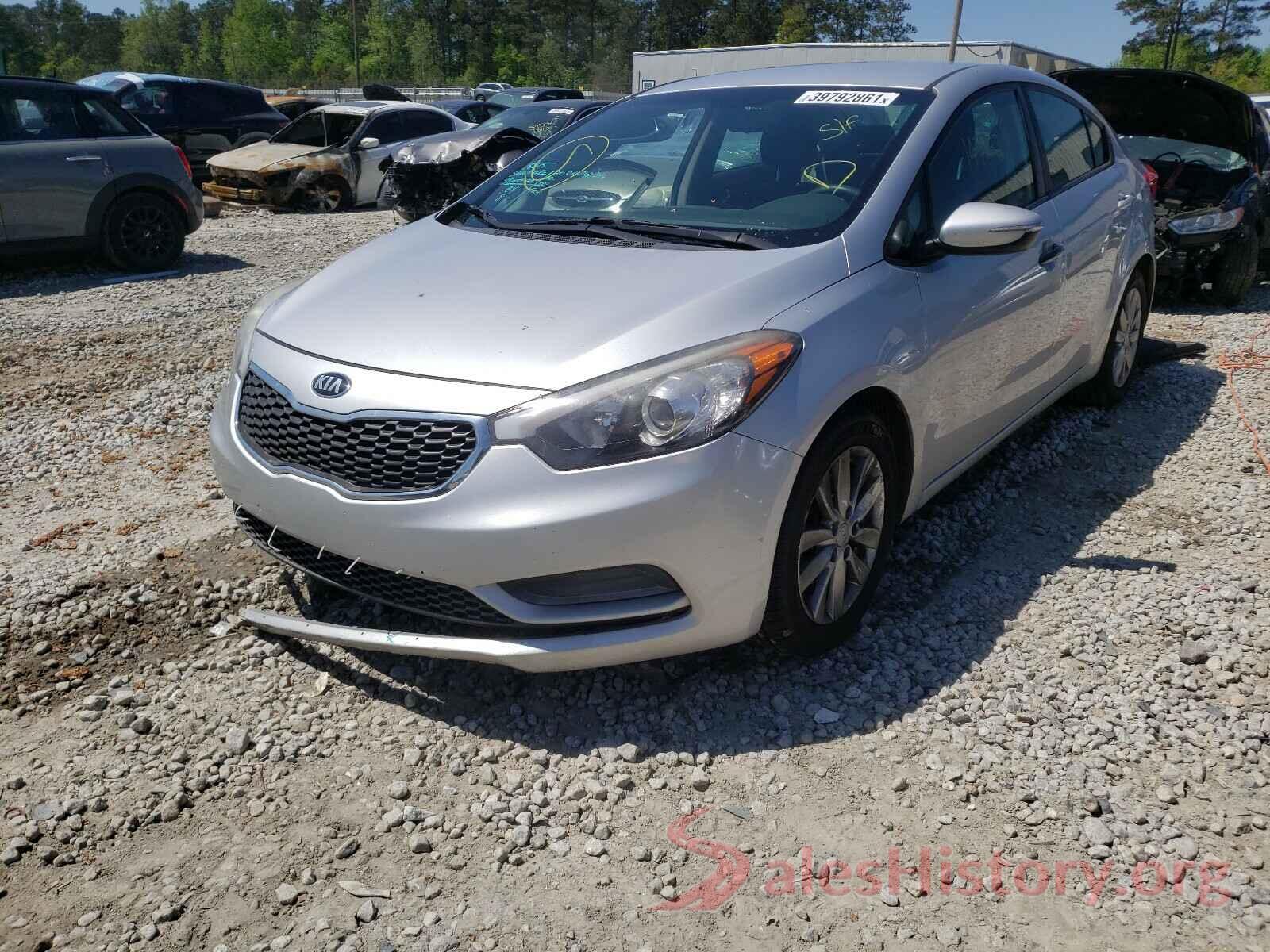 KNAFX4A63G5437971 2016 KIA FORTE