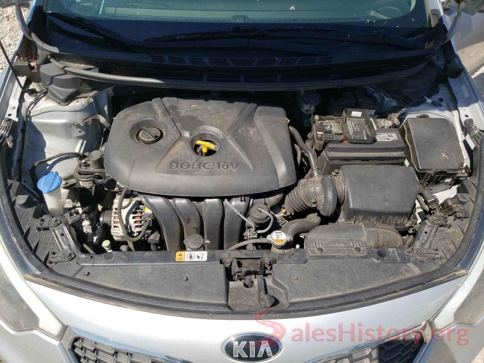 KNAFX4A63G5437971 2016 KIA FORTE