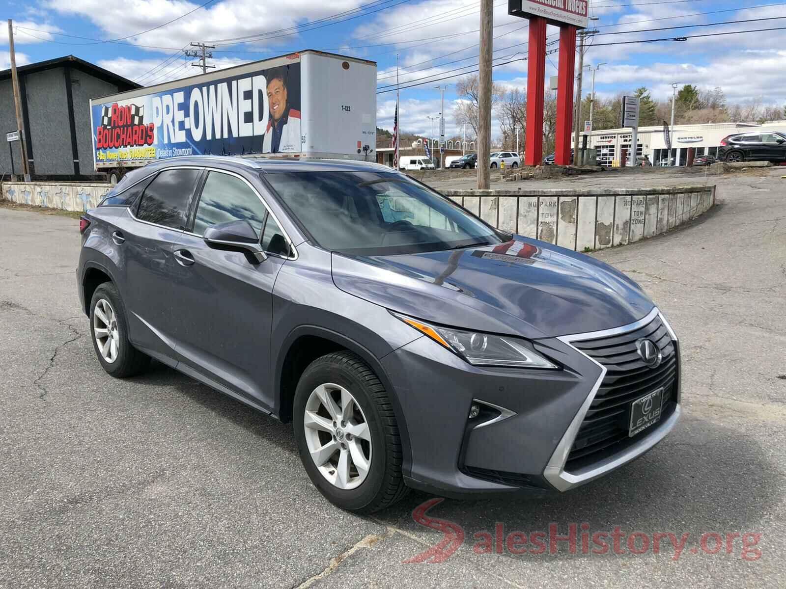 2T2BZMCA0HC117164 2017 LEXUS RX350