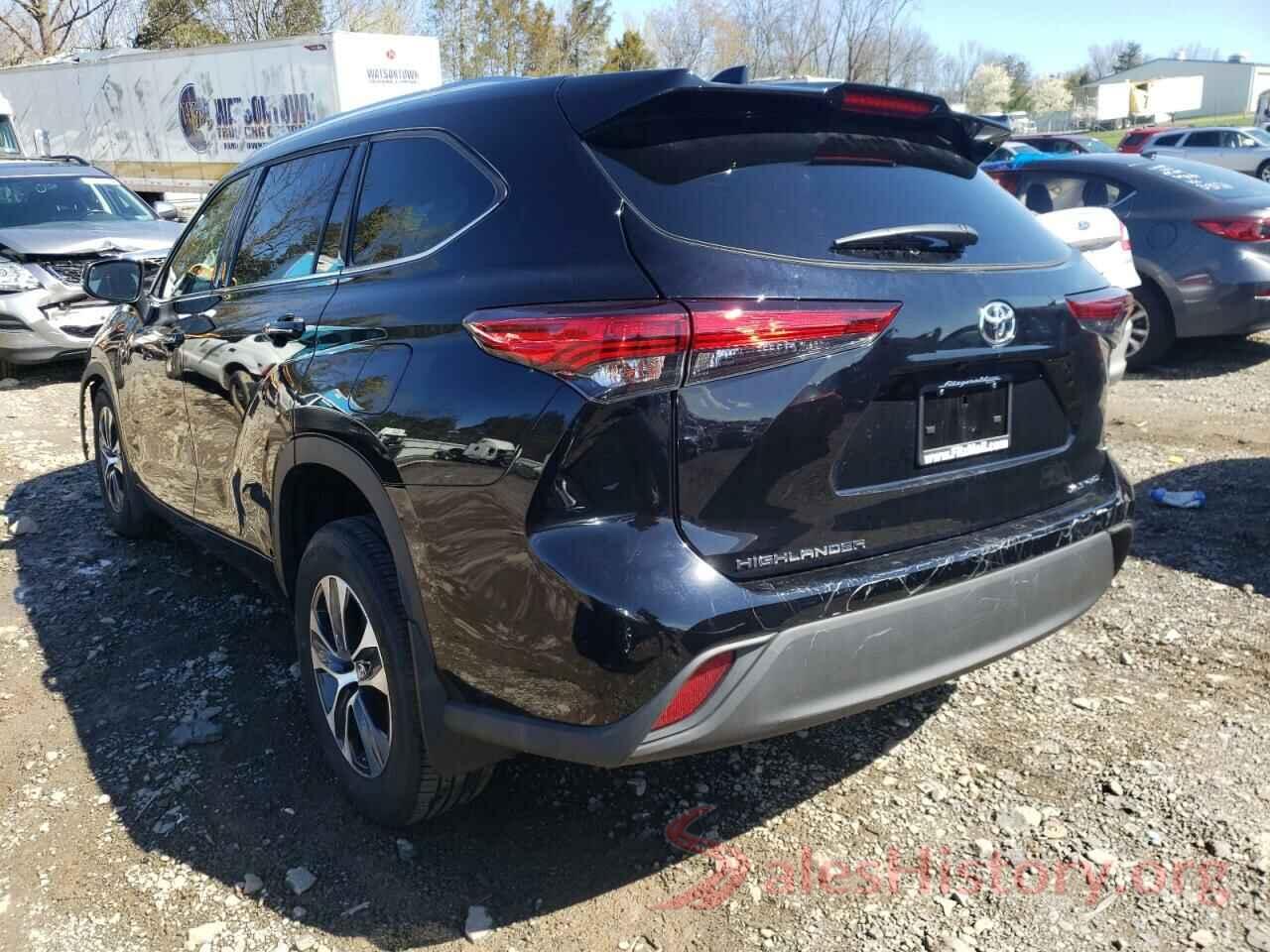 5TDGZRBH9LS512840 2020 TOYOTA HIGHLANDER