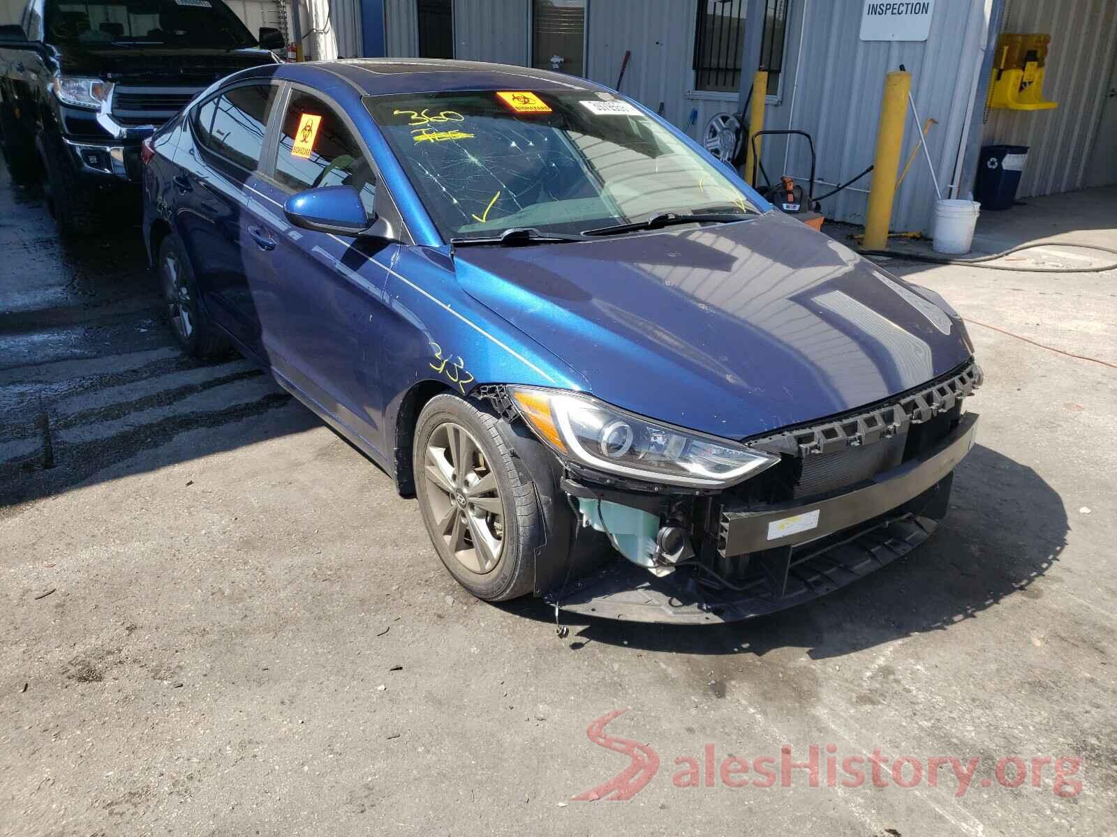 5NPD84LF3JH214437 2018 HYUNDAI ELANTRA