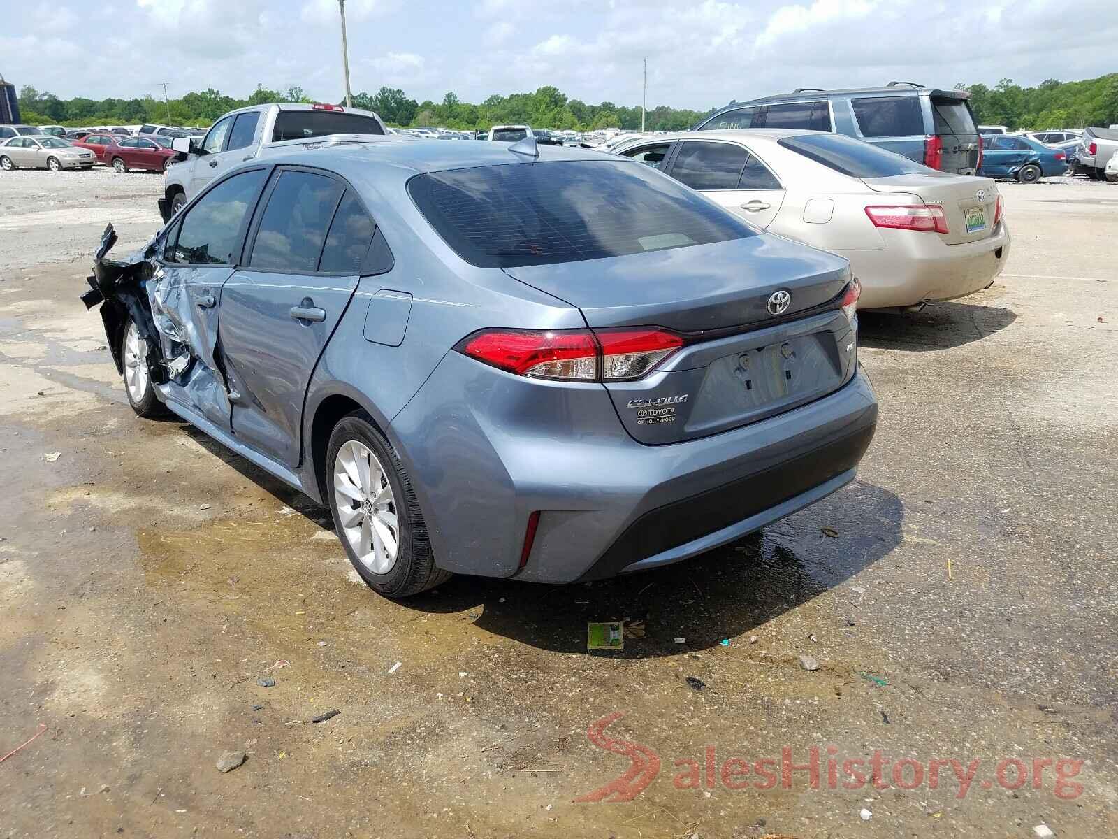 JTDVPMAEXMJ121167 2021 TOYOTA COROLLA